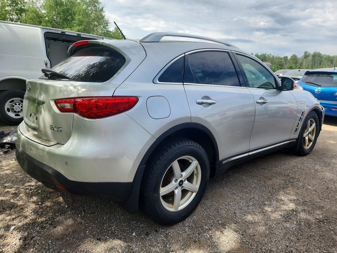 2012 Infiniti Fx35 Base Silver vin: JN8AS1MW9CM150127