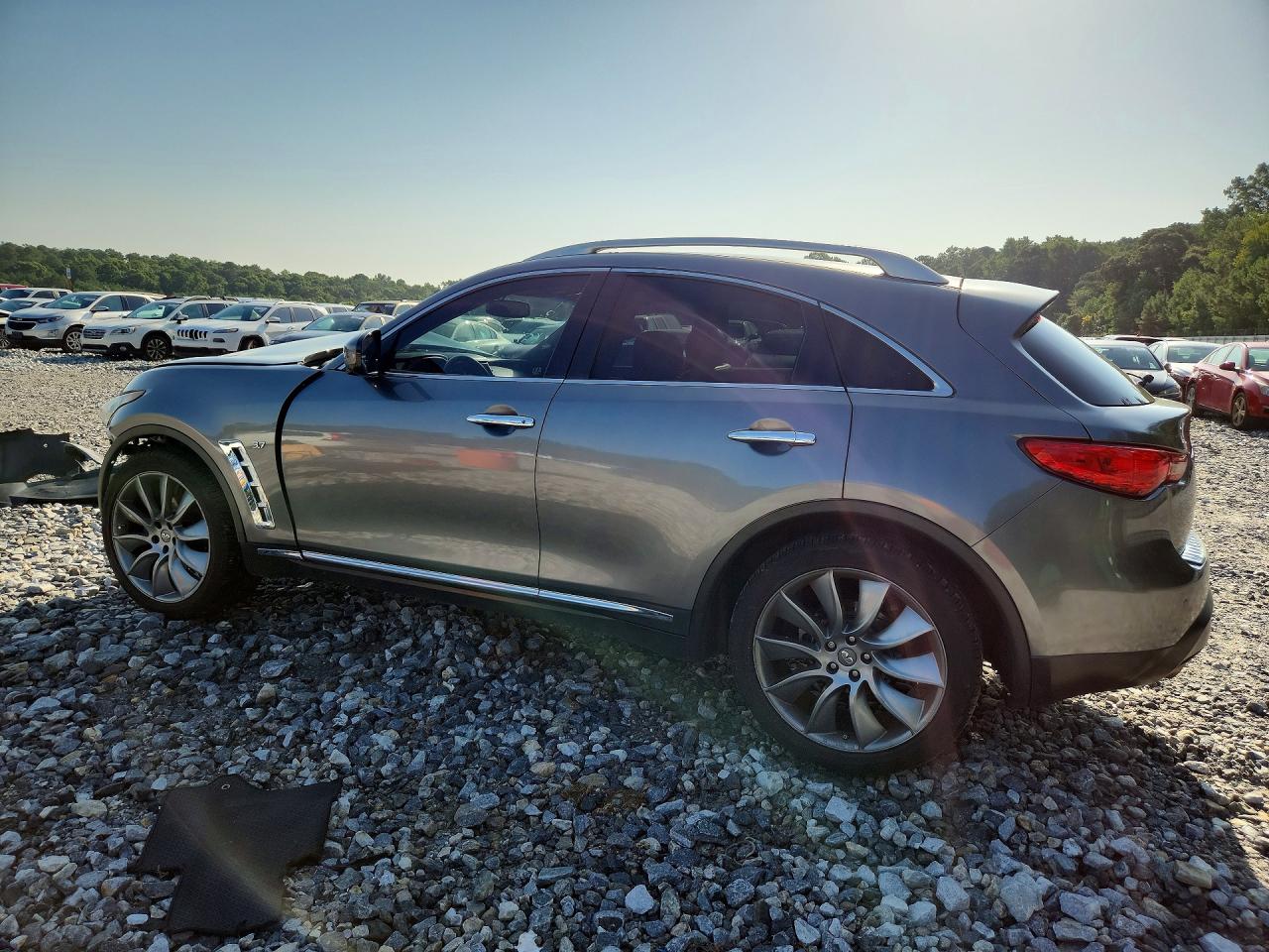 2012 Infiniti Fx35 Base Серый vin: JN8AS1MW9CM151052