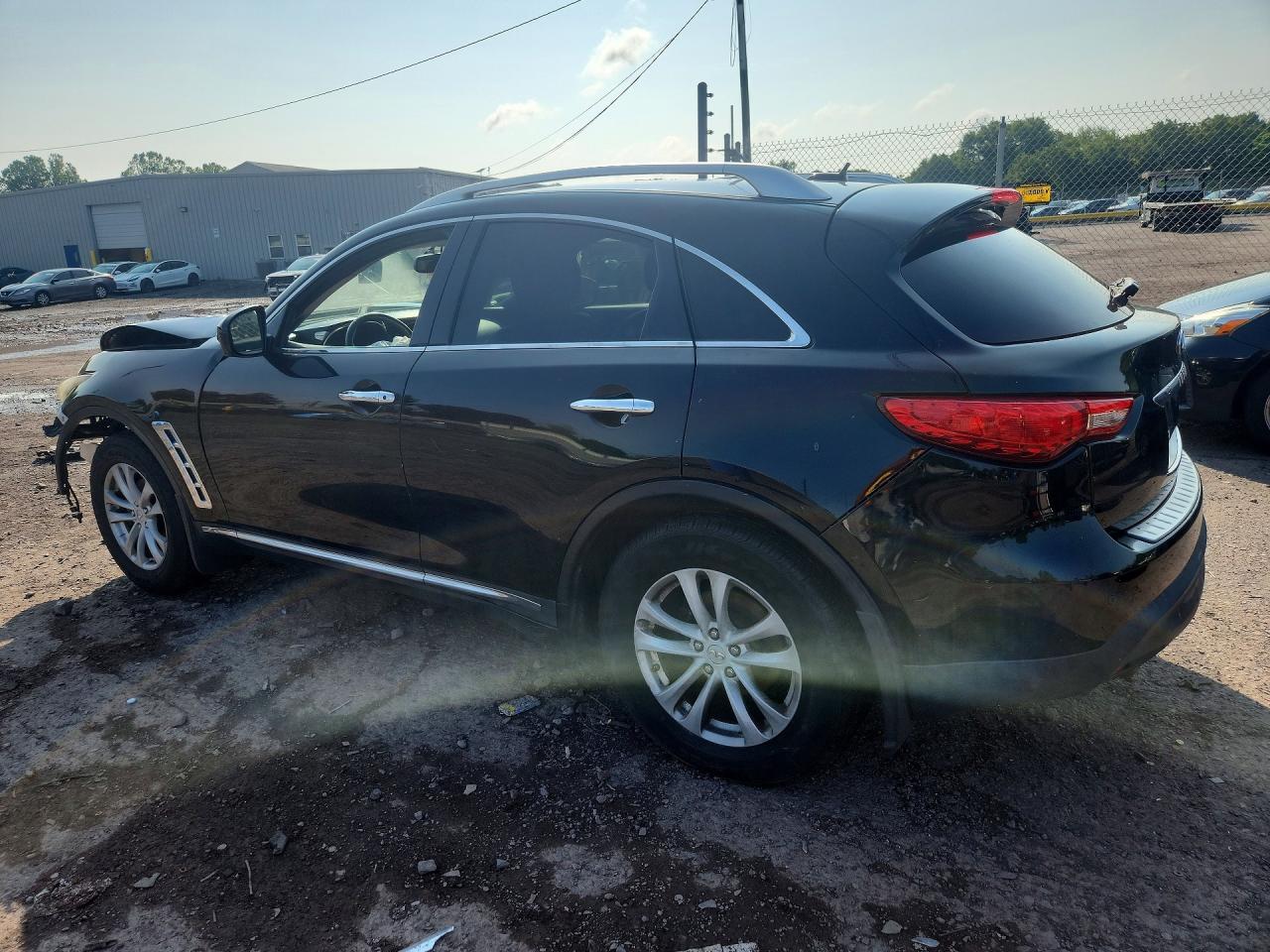 2012 Infiniti Fx35 Base Черный vin: JN8AS1MW9CM152377