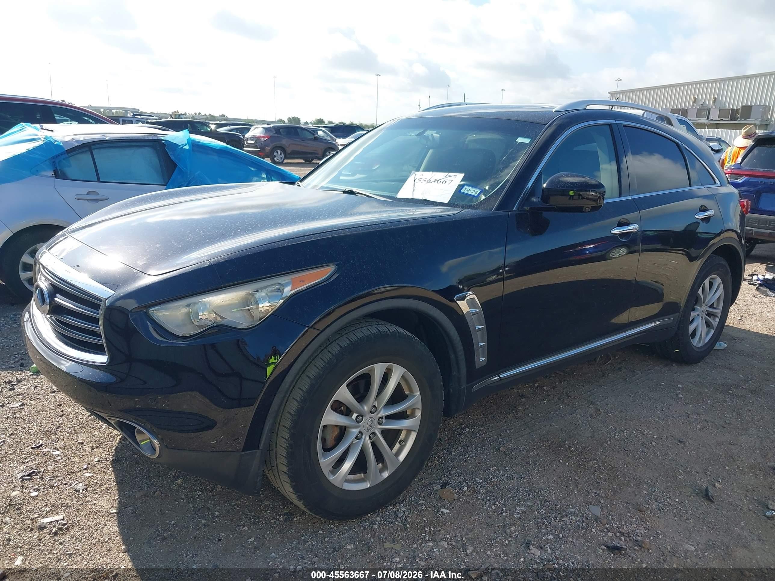 2012 Infiniti Fx35   Коричневый vin: JN8AS1MW9CM153996