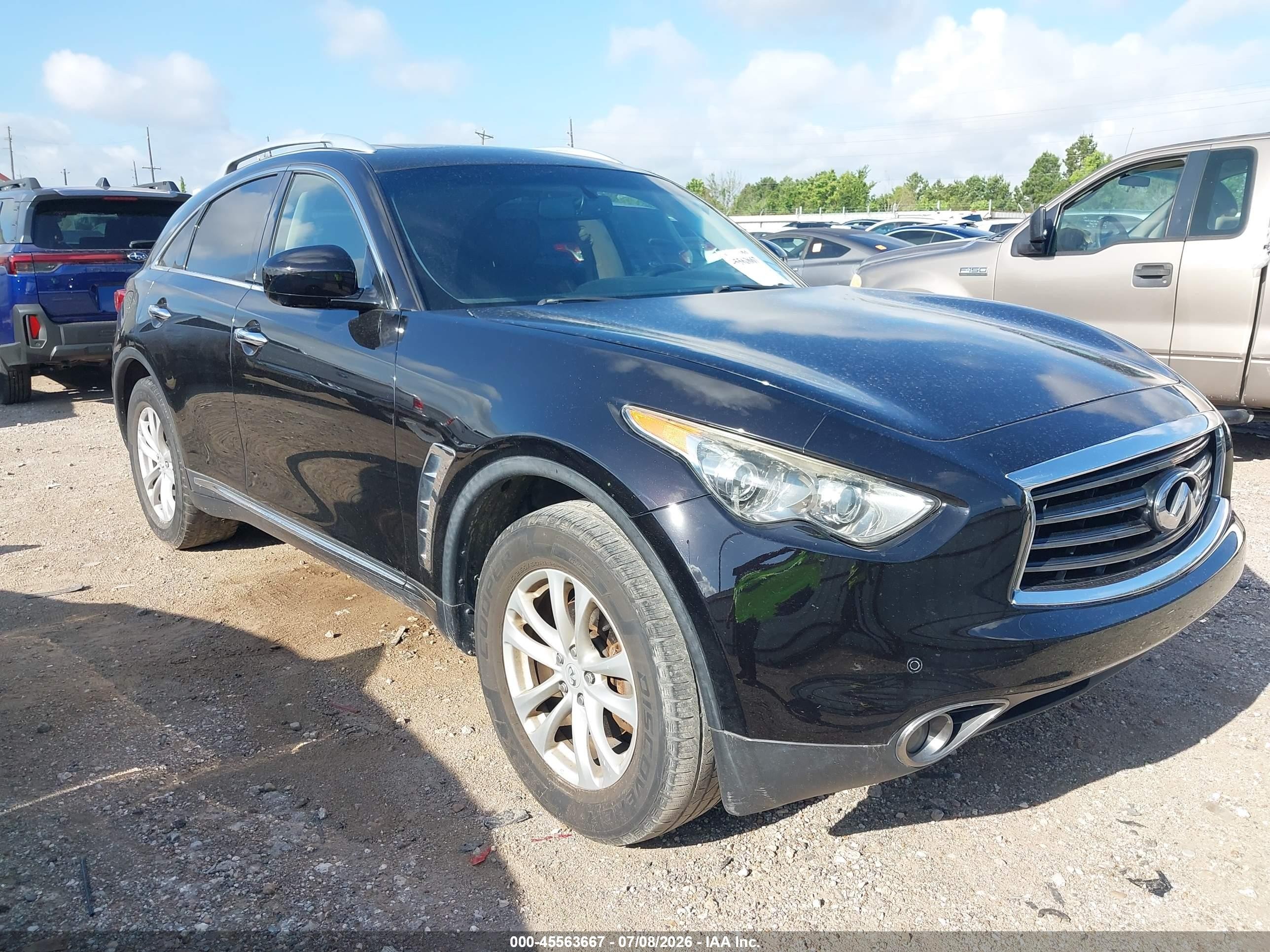 2012 Infiniti Fx35   Коричневый vin: JN8AS1MW9CM153996