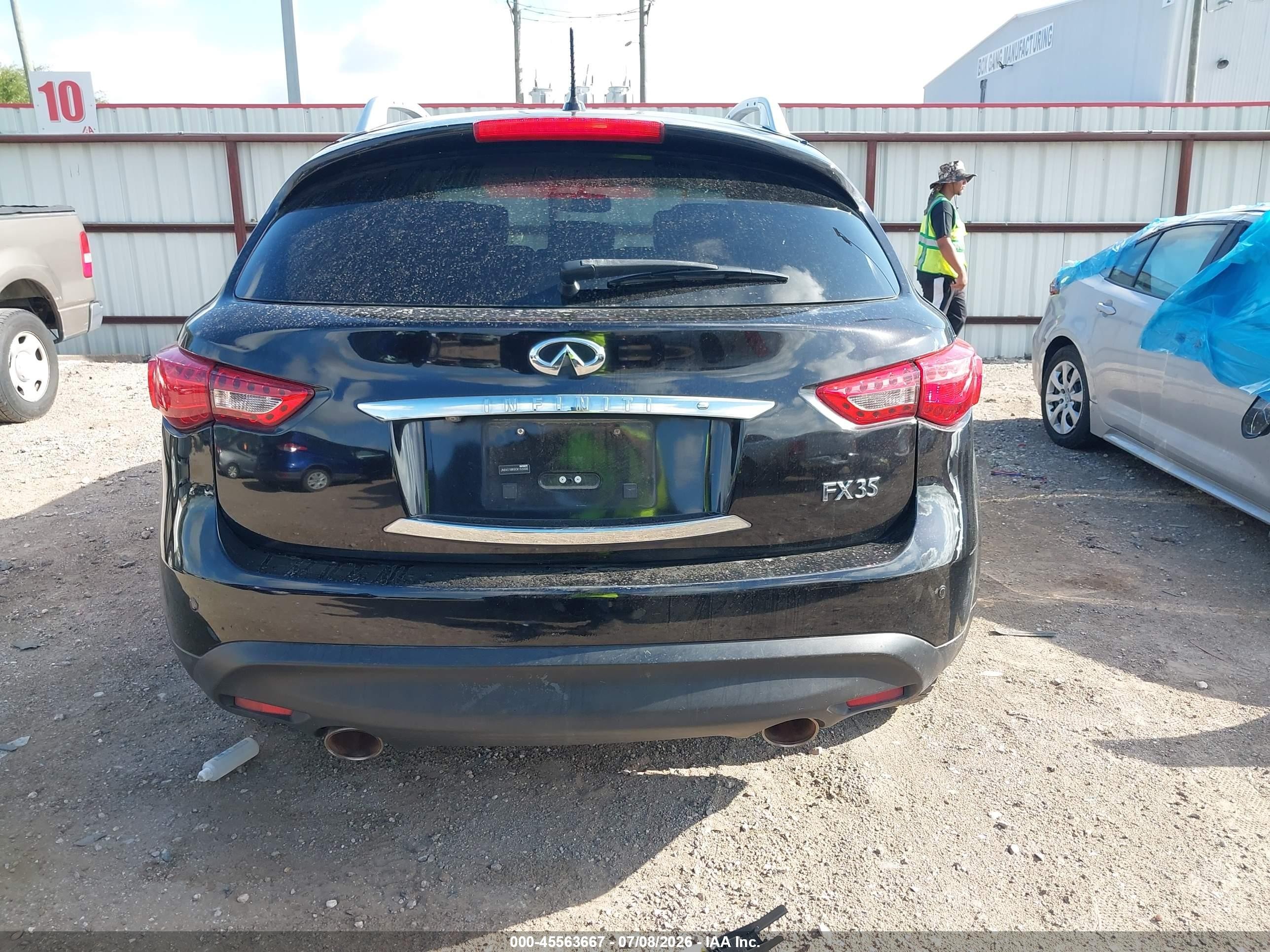 2012 Infiniti Fx35   Коричневый vin: JN8AS1MW9CM153996