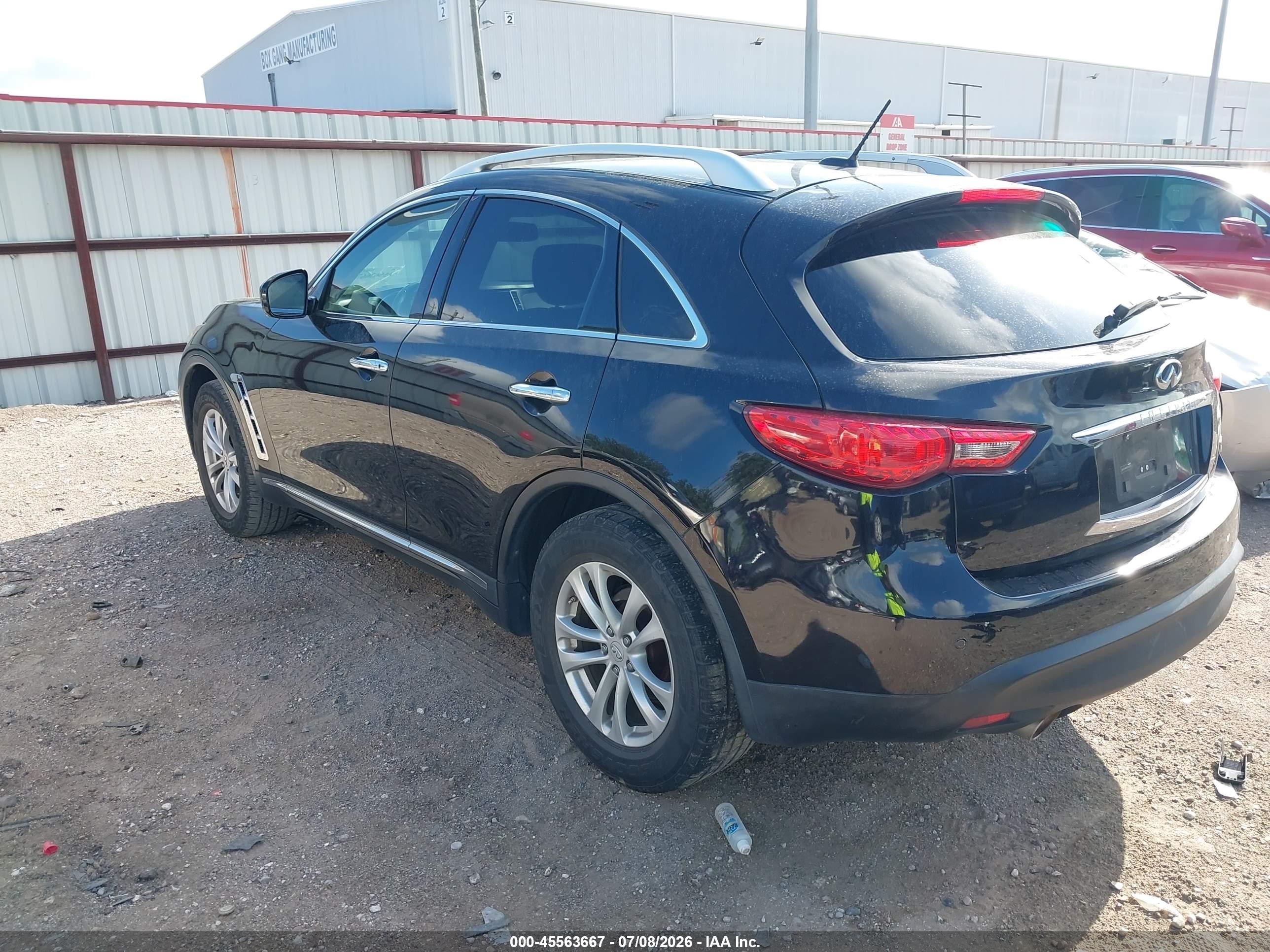 2012 Infiniti Fx35   Коричневый vin: JN8AS1MW9CM153996