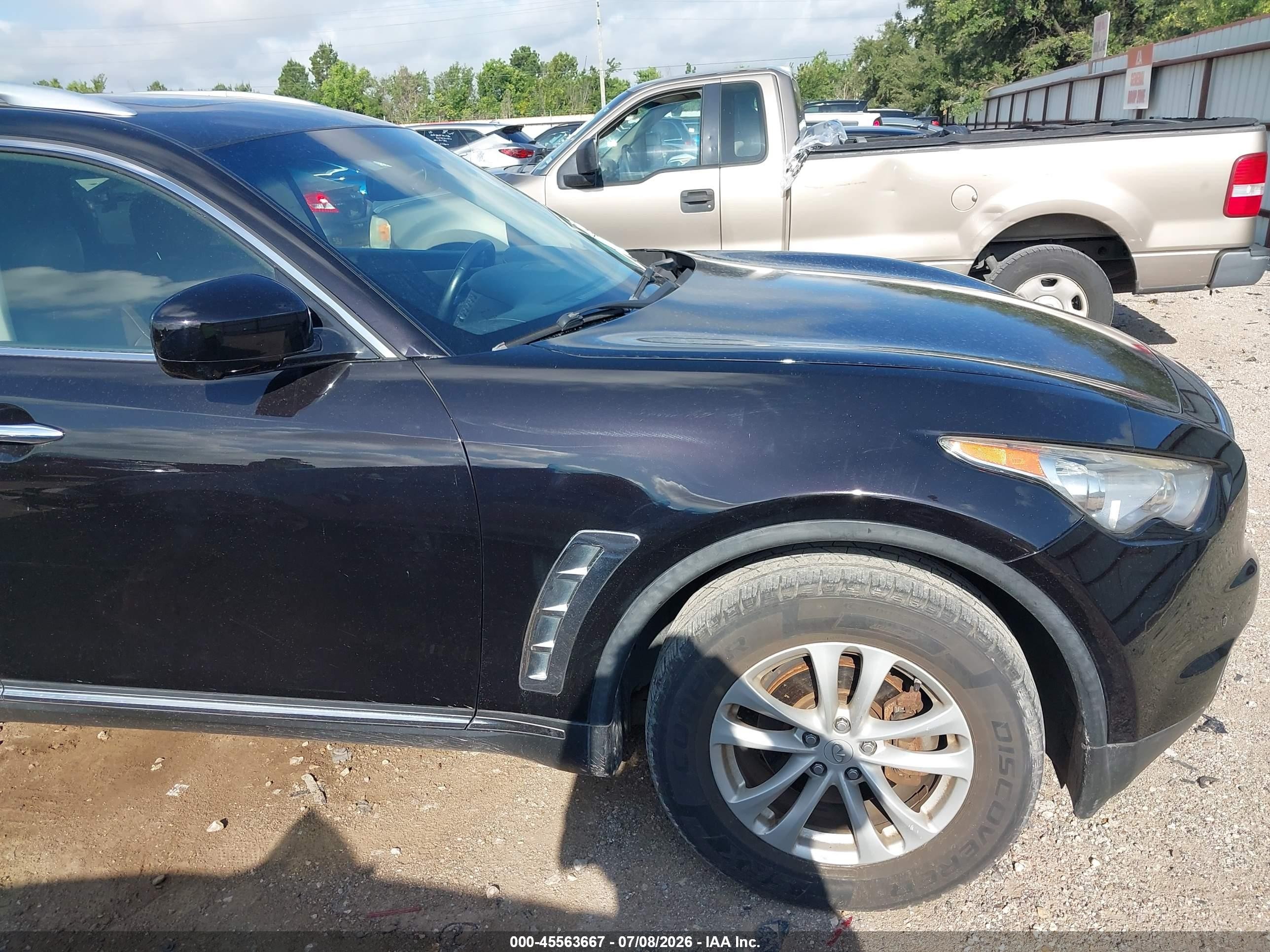2012 Infiniti Fx35   Коричневый vin: JN8AS1MW9CM153996