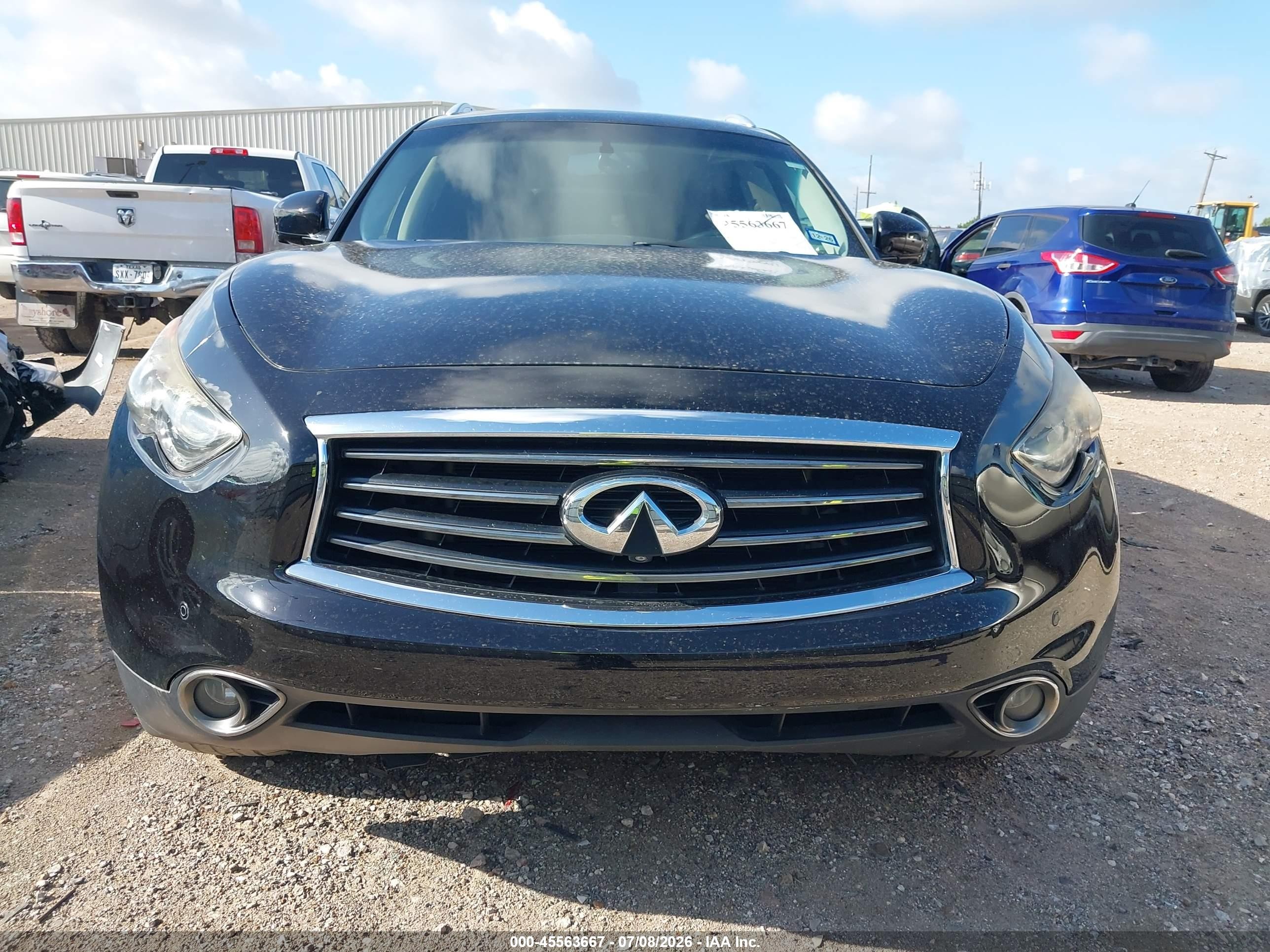 2012 Infiniti Fx35   Коричневый vin: JN8AS1MW9CM153996