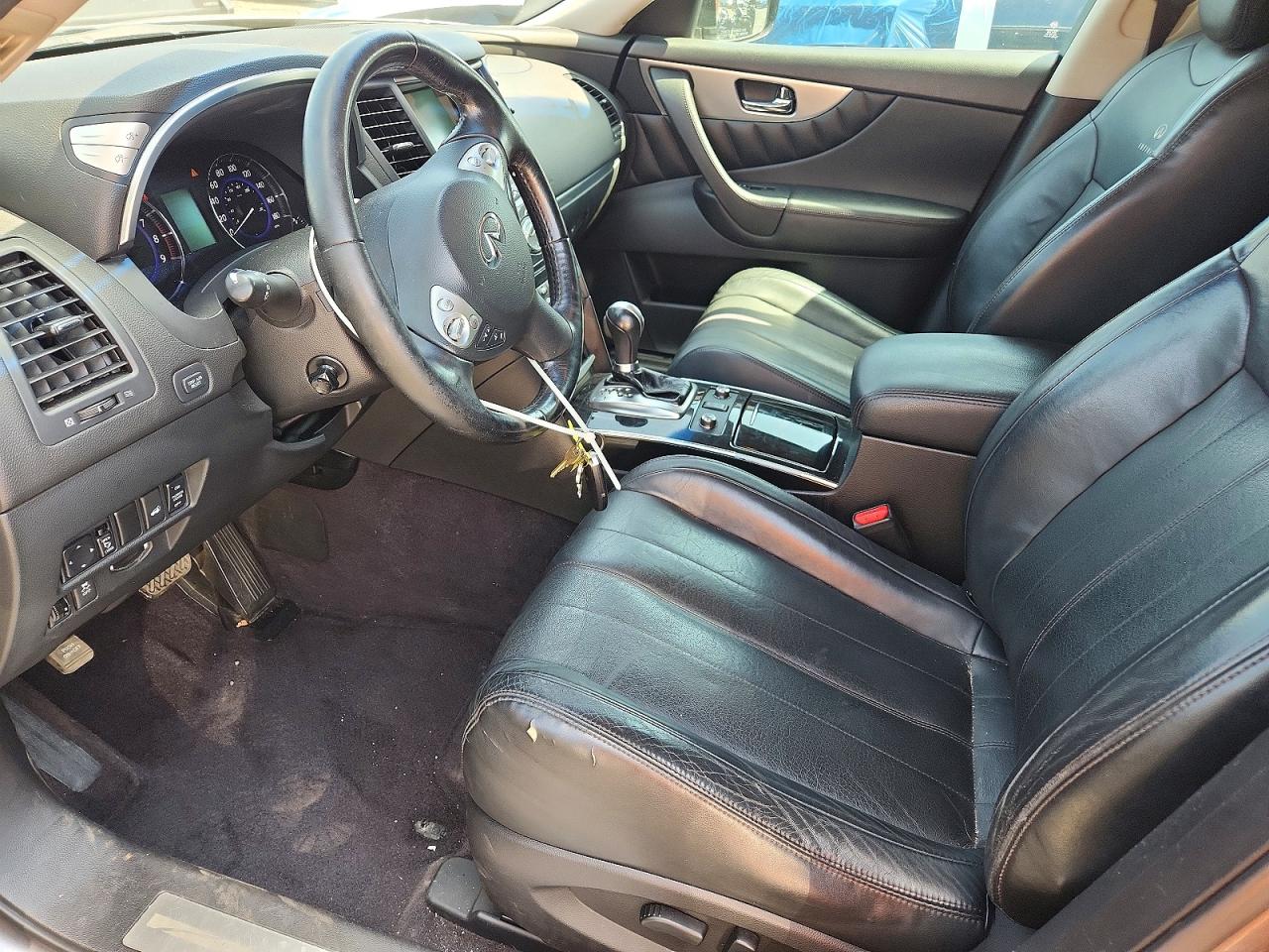 2012 Infiniti Fx35 Base Серый vin: JN8AS1MW9CM154369