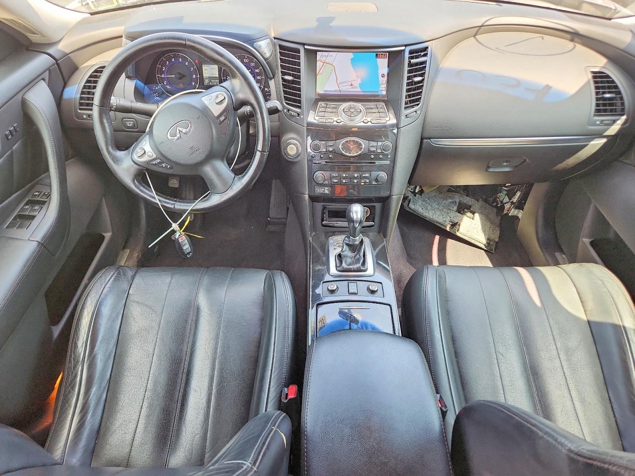 2012 Infiniti Fx35 Base Серый vin: JN8AS1MW9CM154369