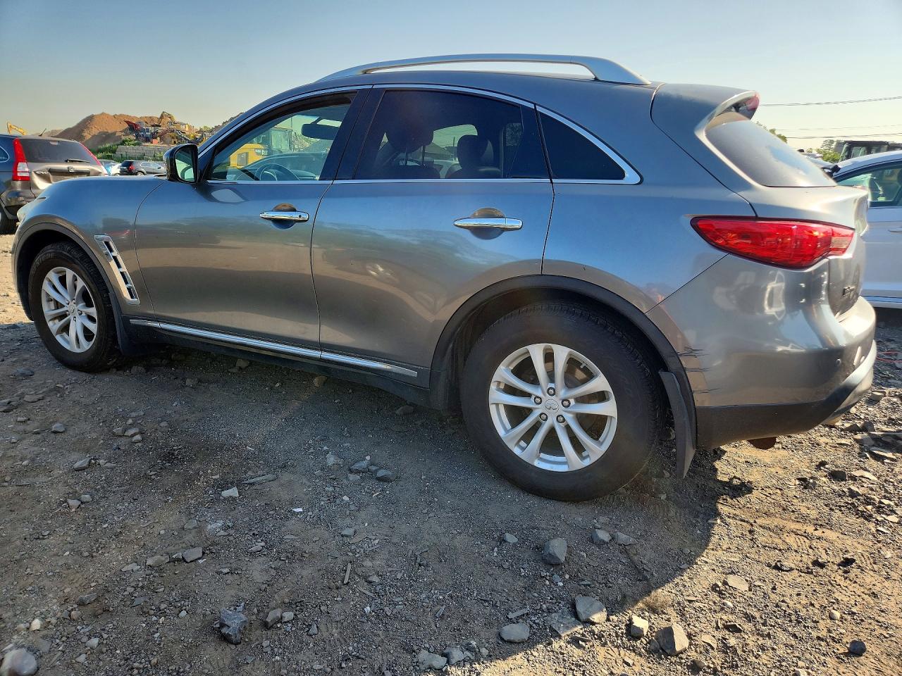 2012 Infiniti Fx35 Base Серый vin: JN8AS1MW9CM154369