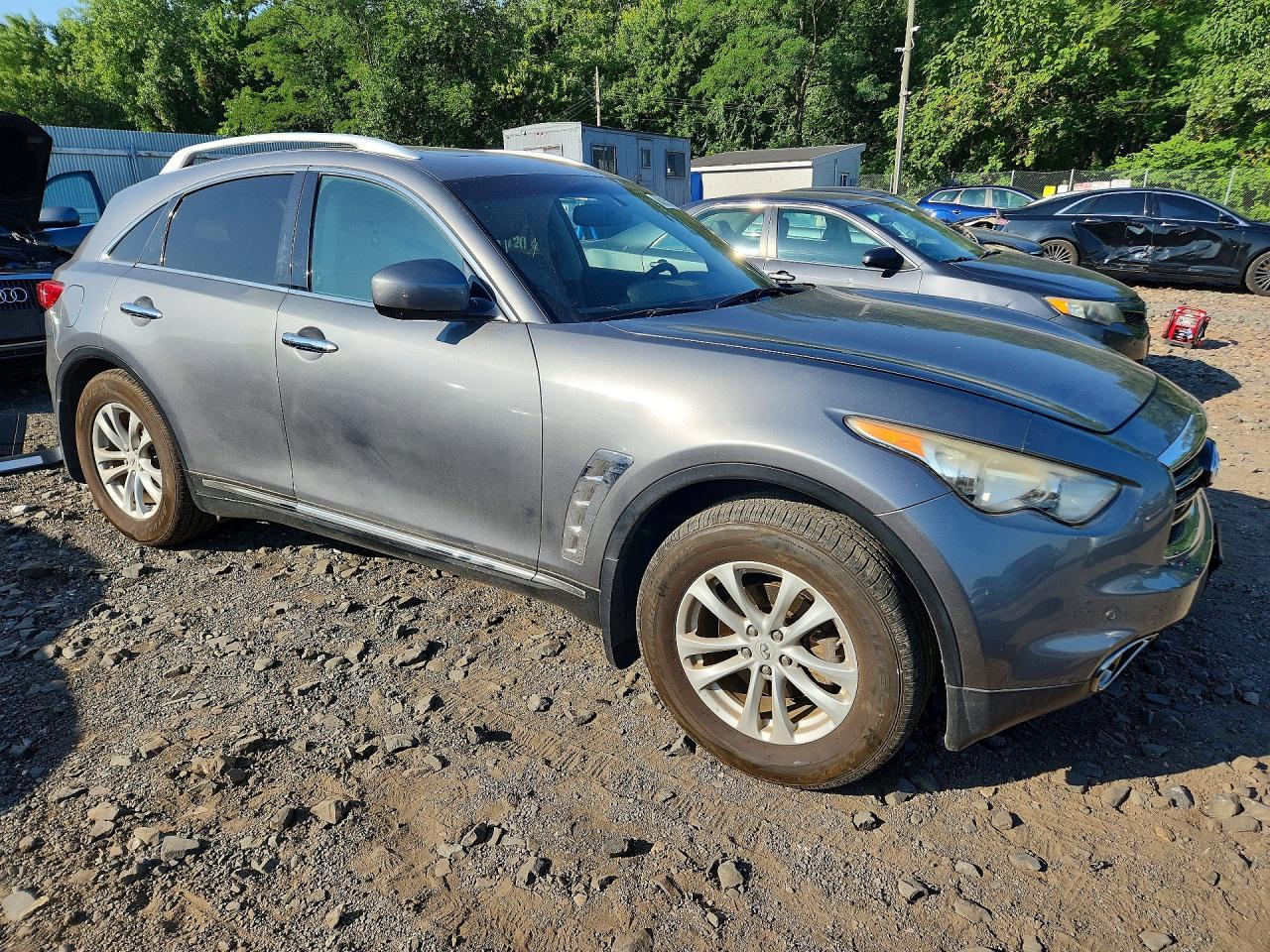 2012 Infiniti Fx35 Base Серый vin: JN8AS1MW9CM154369