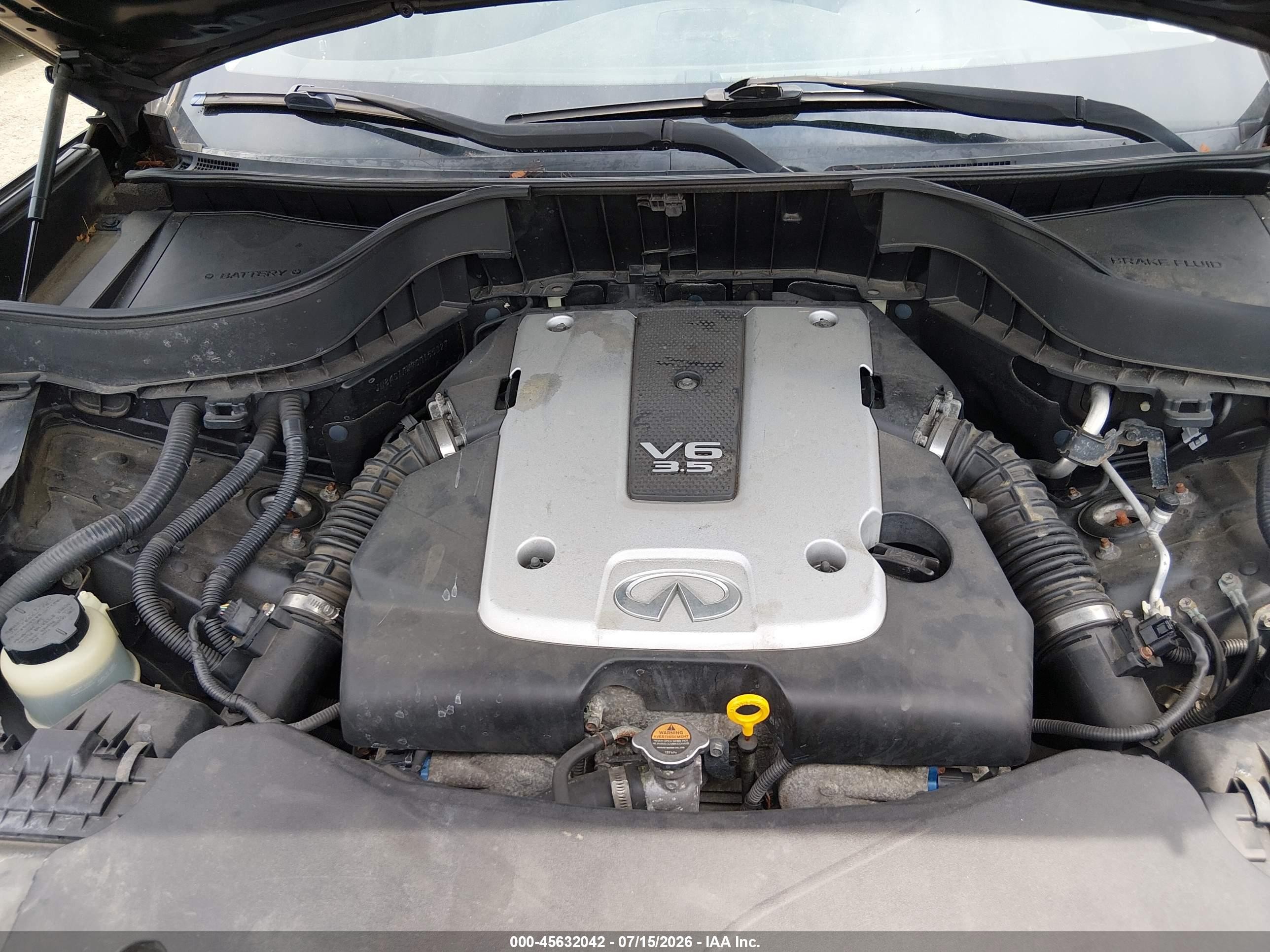 2012 Infiniti Fx35   Black vin: JN8AS1MW9CM155327