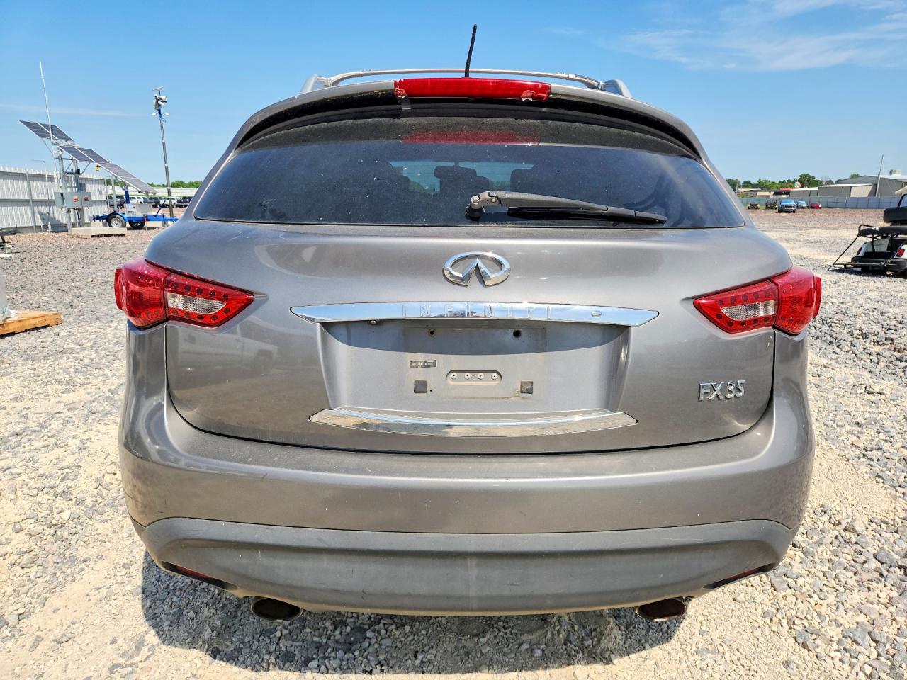 2010 Infiniti Fx35 Base Charcoal vin: JN8AS1MWXAM850011