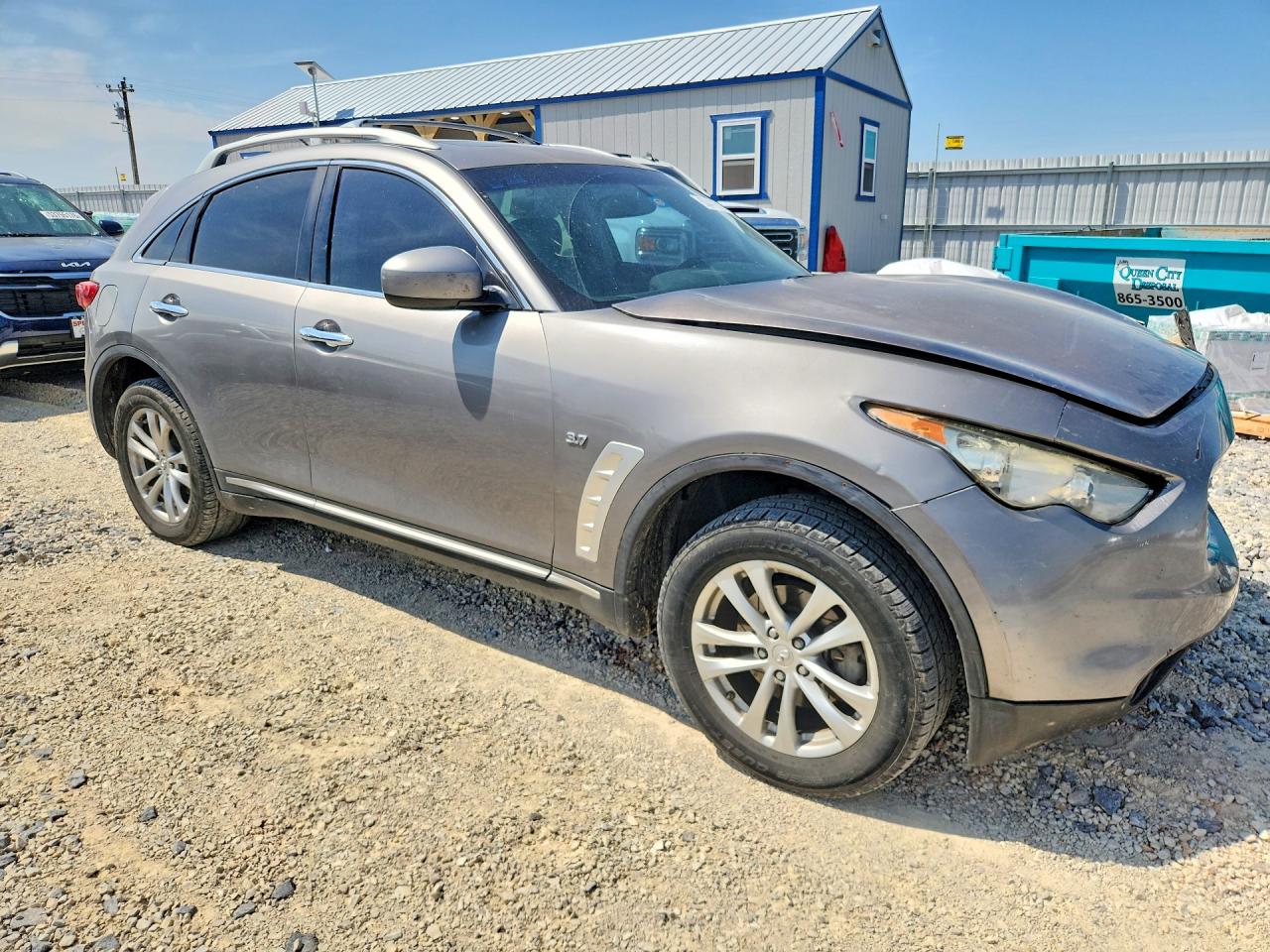 2010 Infiniti Fx35 Base Charcoal vin: JN8AS1MWXAM850011