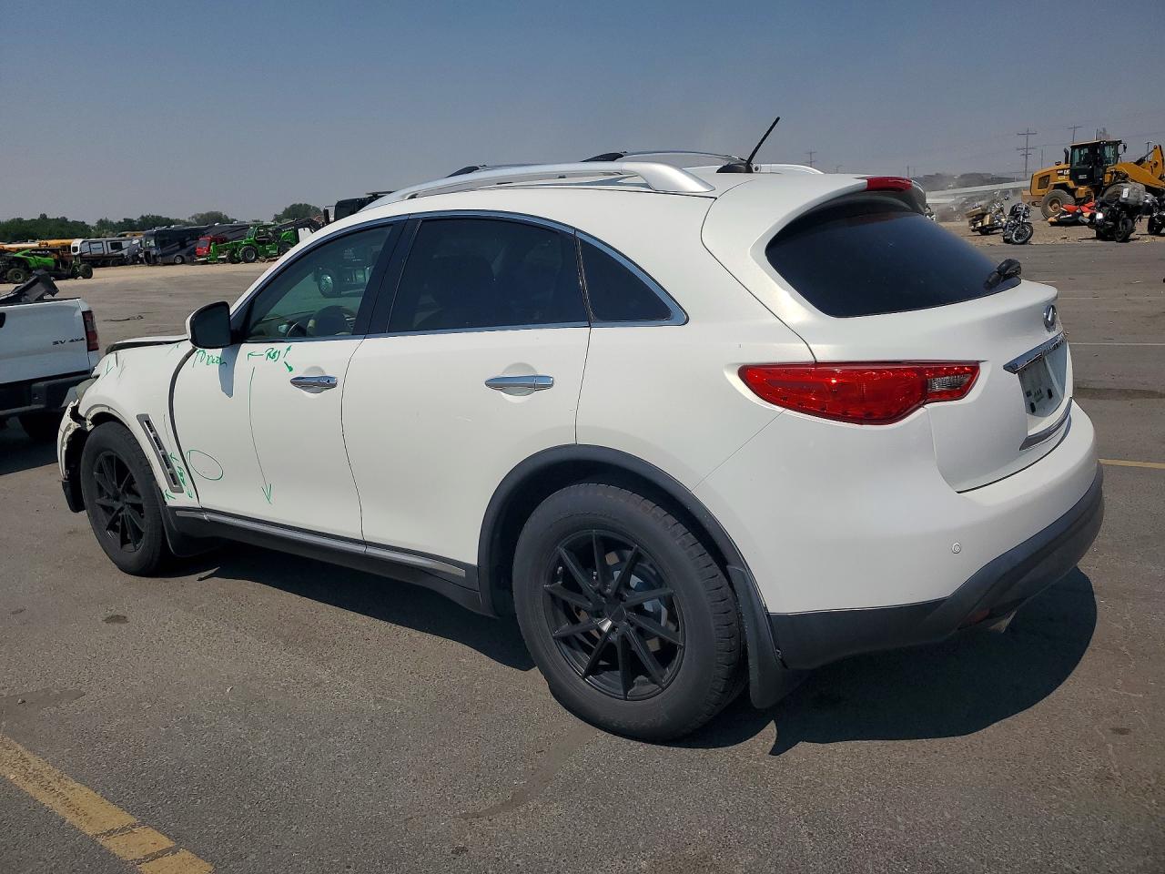 2010 Infiniti Fx35 Base Белый vin: JN8AS1MWXAM850302