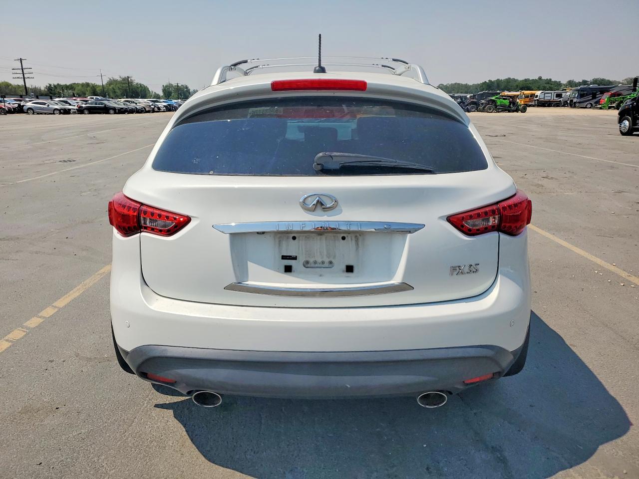 2010 Infiniti Fx35 Base Белый vin: JN8AS1MWXAM850302