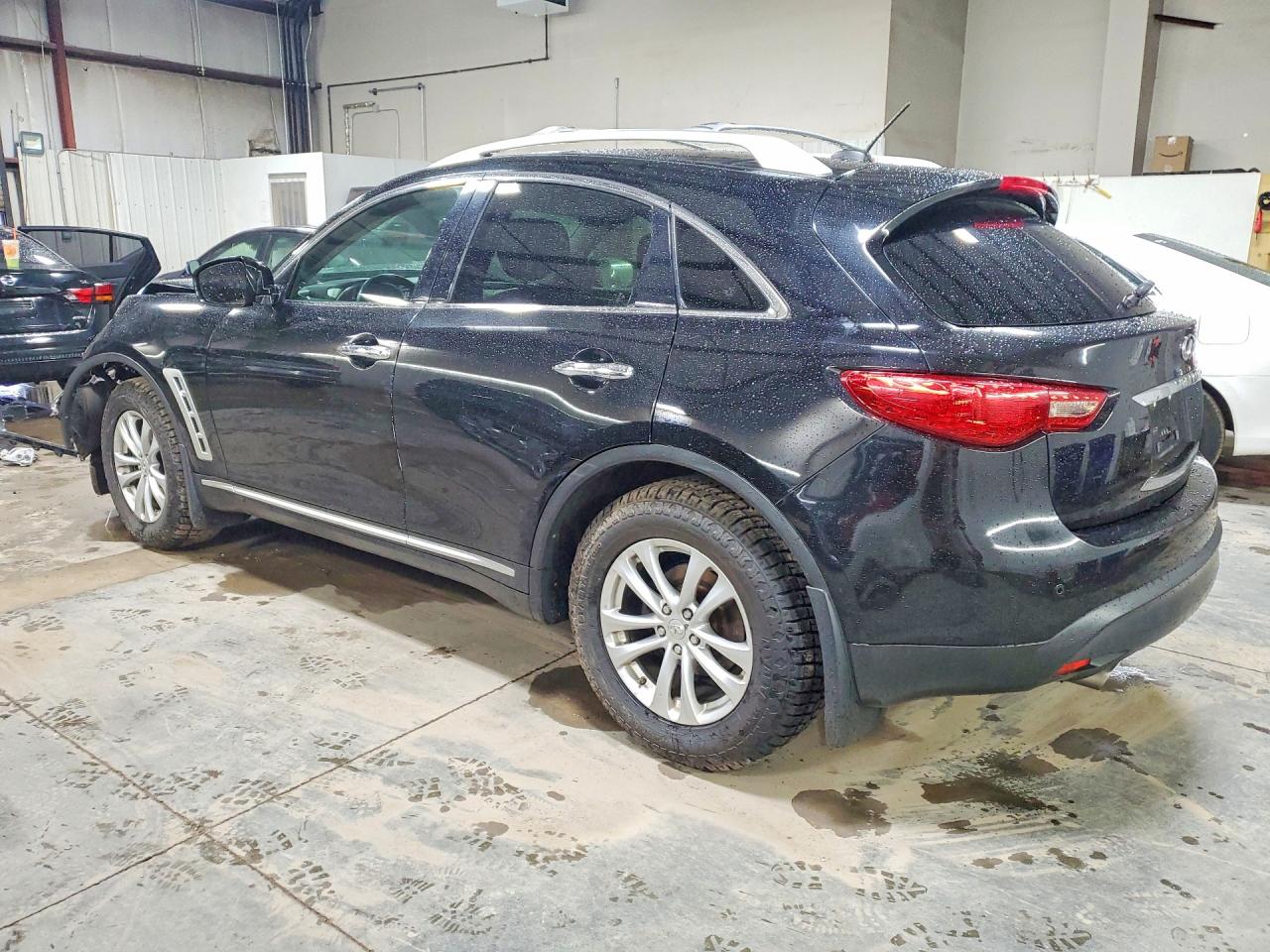 2010 Infiniti Fx35 Base Black vin: JN8AS1MWXAM851689