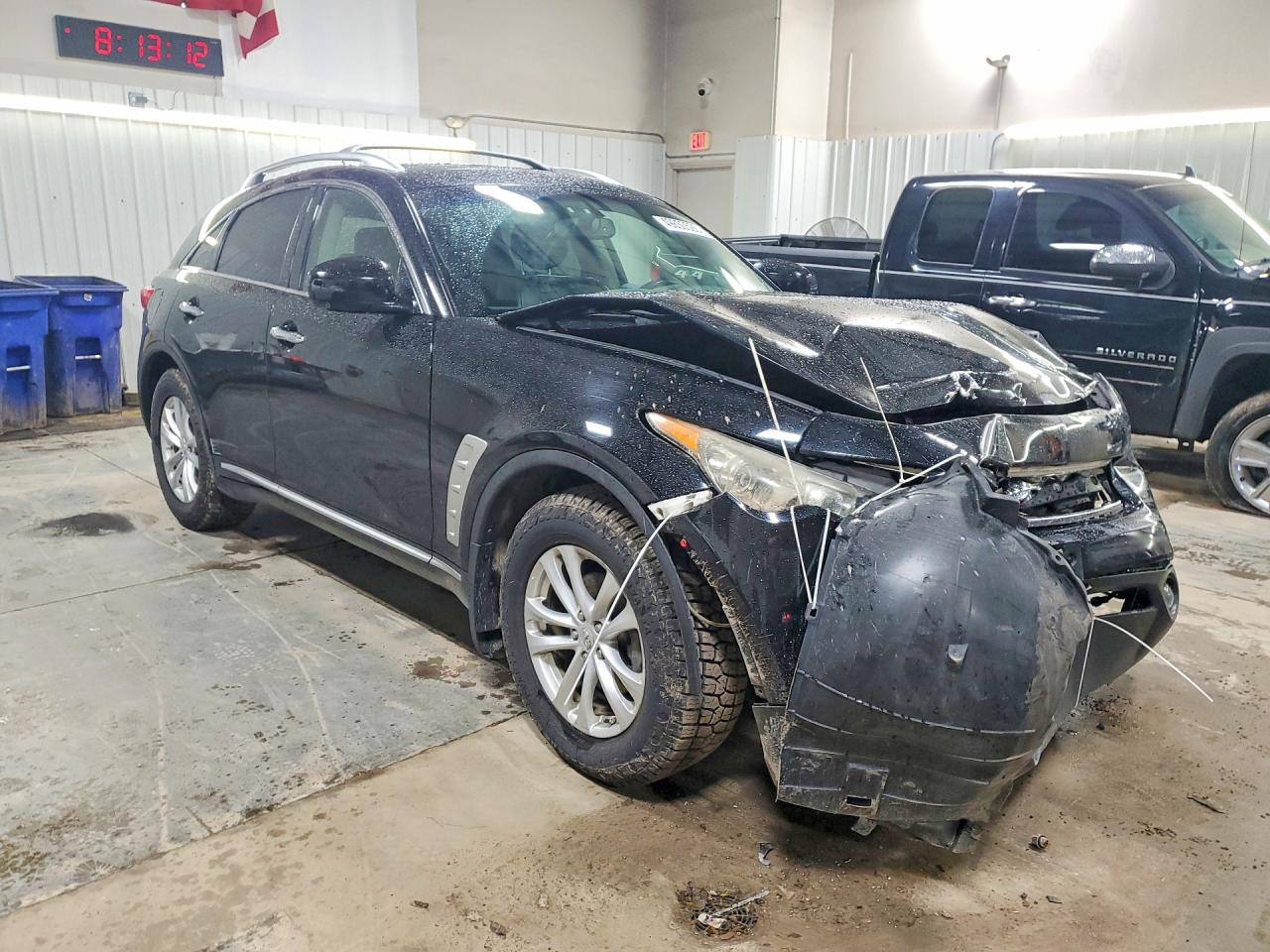 2010 Infiniti Fx35 Base Black vin: JN8AS1MWXAM851689