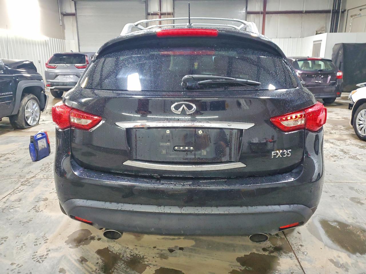 2010 Infiniti Fx35 Base Black vin: JN8AS1MWXAM851689