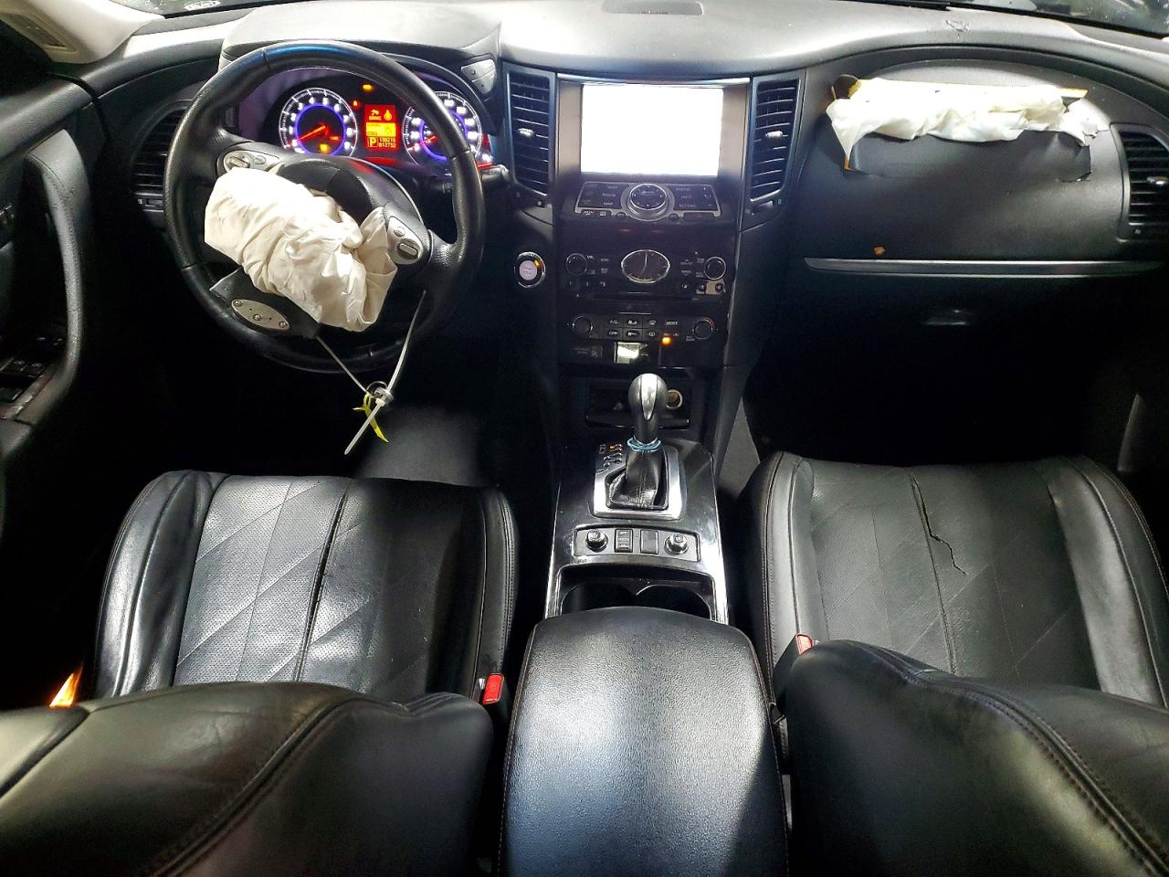2010 Infiniti Fx35 Base Black vin: JN8AS1MWXAM851689
