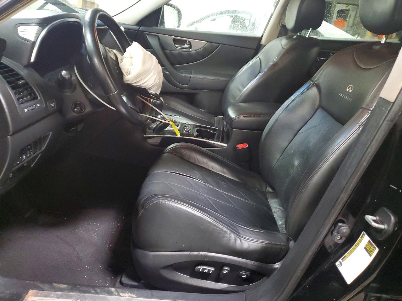 2010 Infiniti Fx35 Base Black vin: JN8AS1MWXAM851689