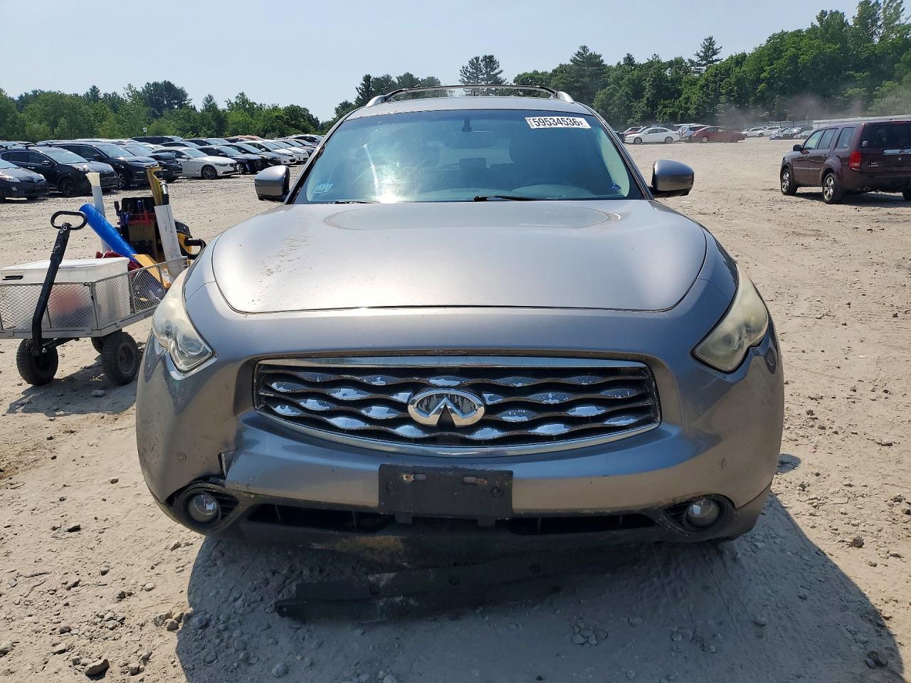2011 Infiniti Fx35 Base Gray vin: JN8AS1MWXBM733286