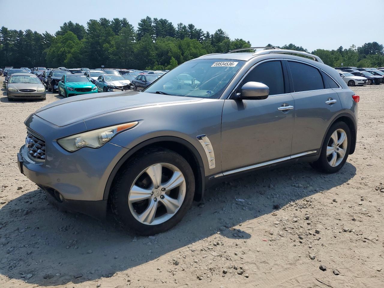 2011 Infiniti Fx35 Base Gray vin: JN8AS1MWXBM733286