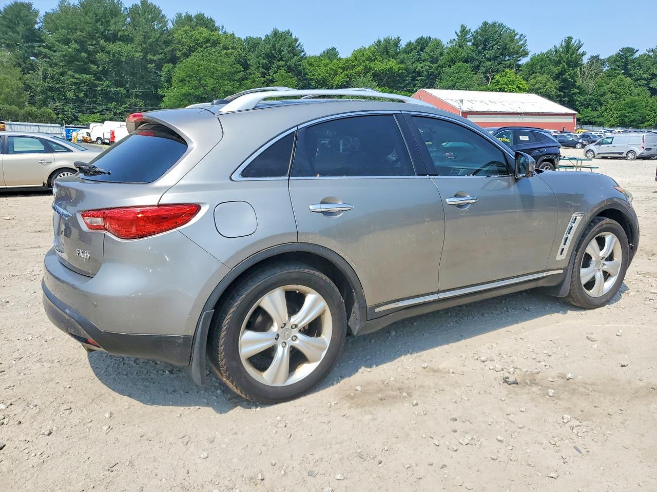 2011 Infiniti Fx35 Base Gray vin: JN8AS1MWXBM733286