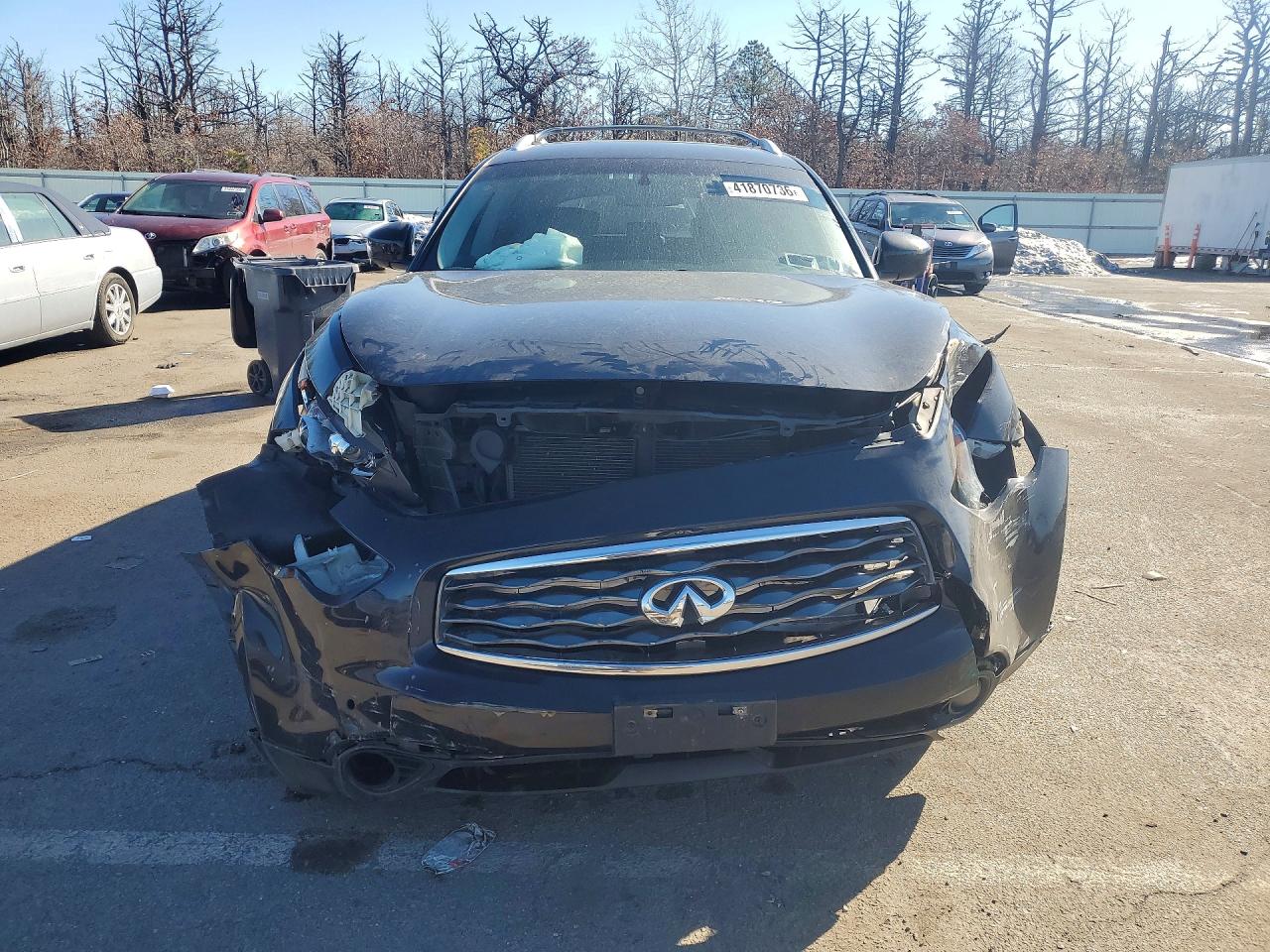 2011 Infiniti Fx35 Base Black vin: JN8AS1MWXBM734096