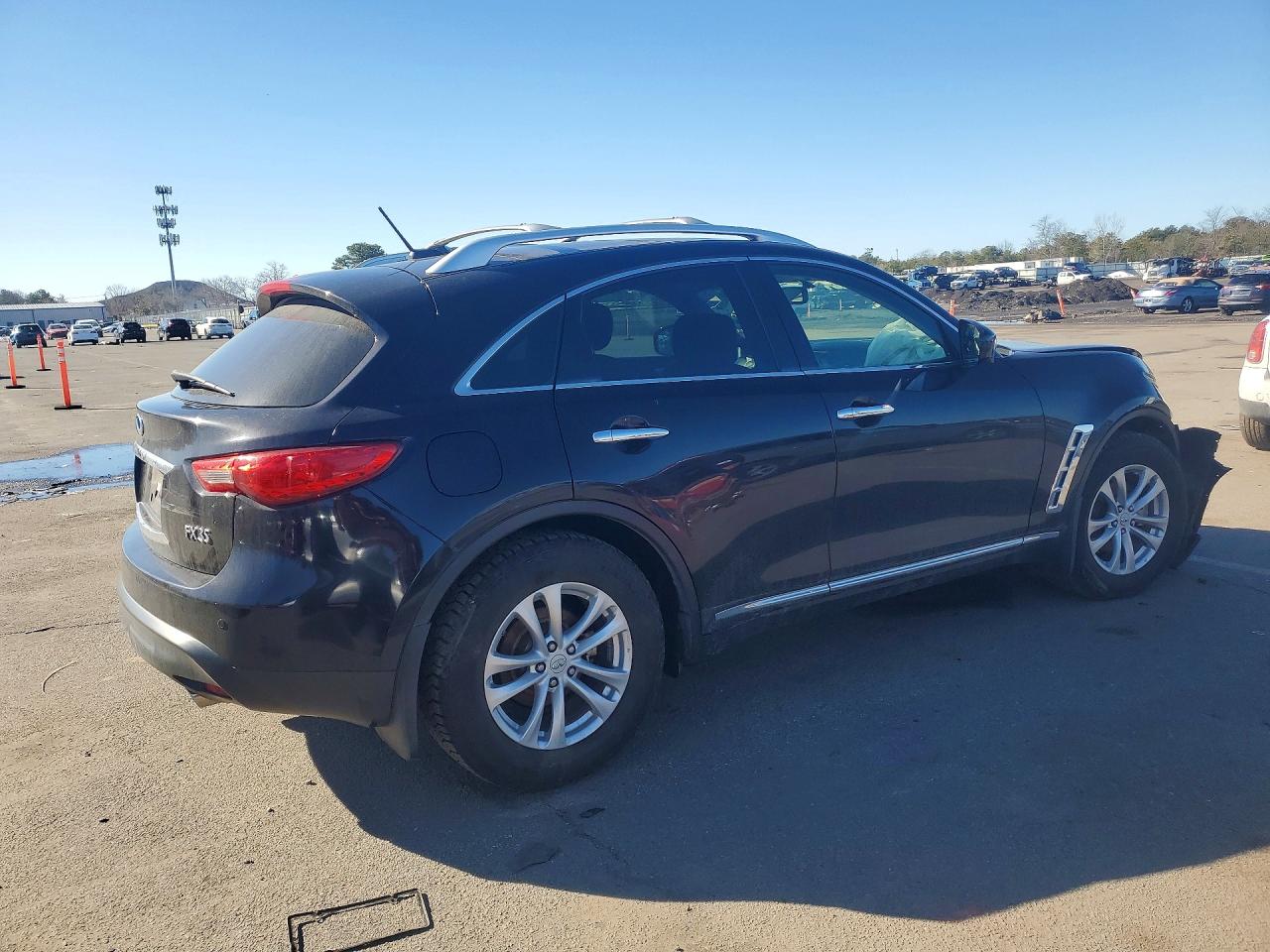 2011 Infiniti Fx35 Base Black vin: JN8AS1MWXBM734096