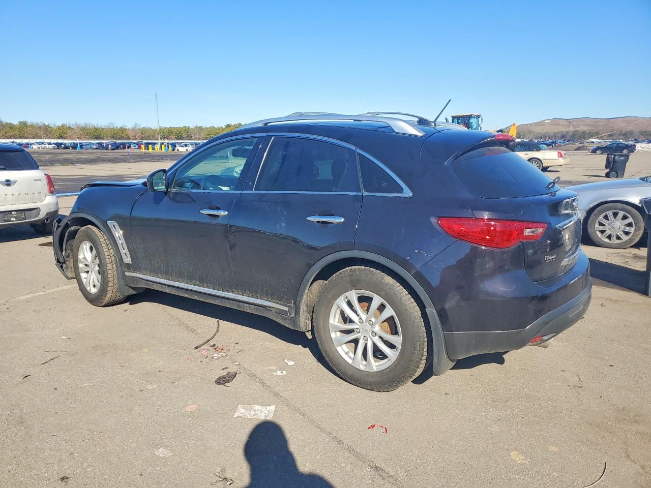 2011 Infiniti Fx35 Base Black vin: JN8AS1MWXBM734096