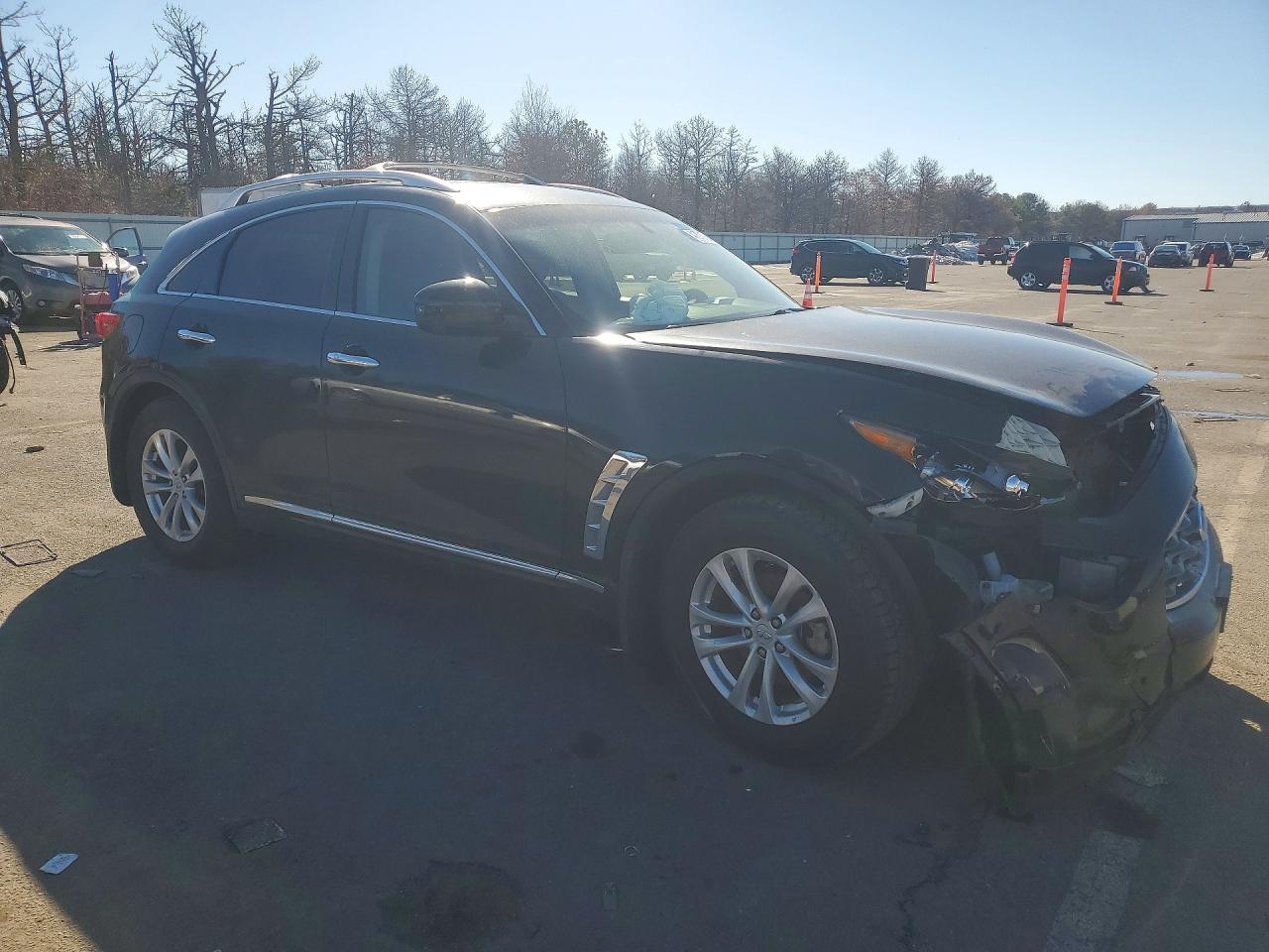 2011 Infiniti Fx35 Base Black vin: JN8AS1MWXBM734096