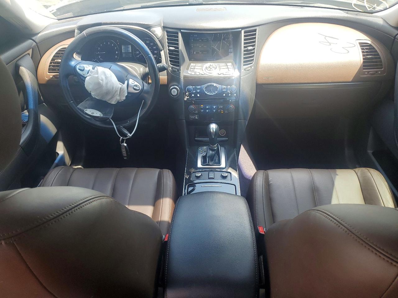 2012 Infiniti Fx35 Base Black vin: JN8AS1MWXCM153036