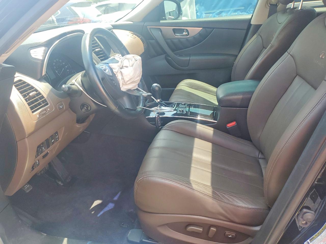 2012 Infiniti Fx35 Base Black vin: JN8AS1MWXCM153036