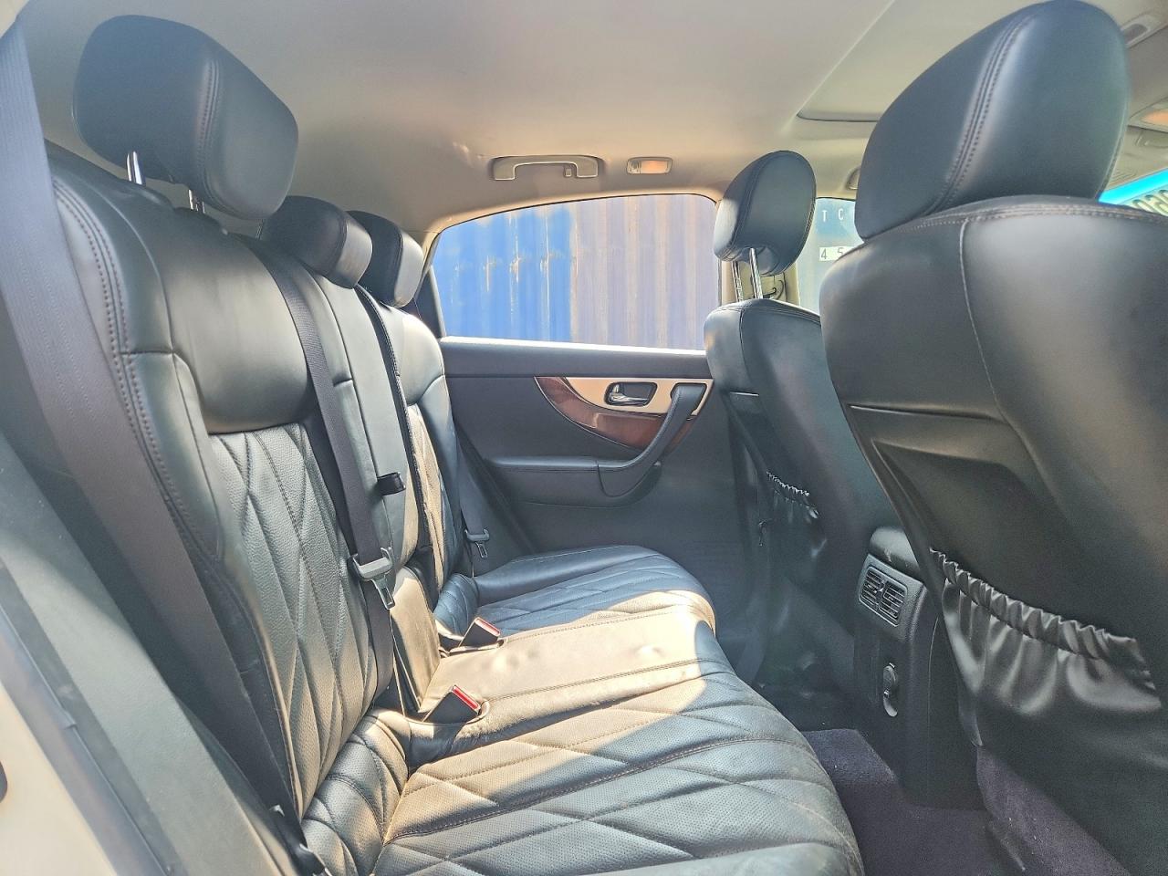 2012 Infiniti Fx35 Base White vin: JN8AS1MWXCM155370