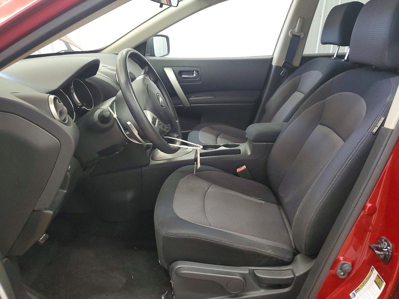 2008 Nissan Rogue S Burgundy vin: JN8AS58T08W008459