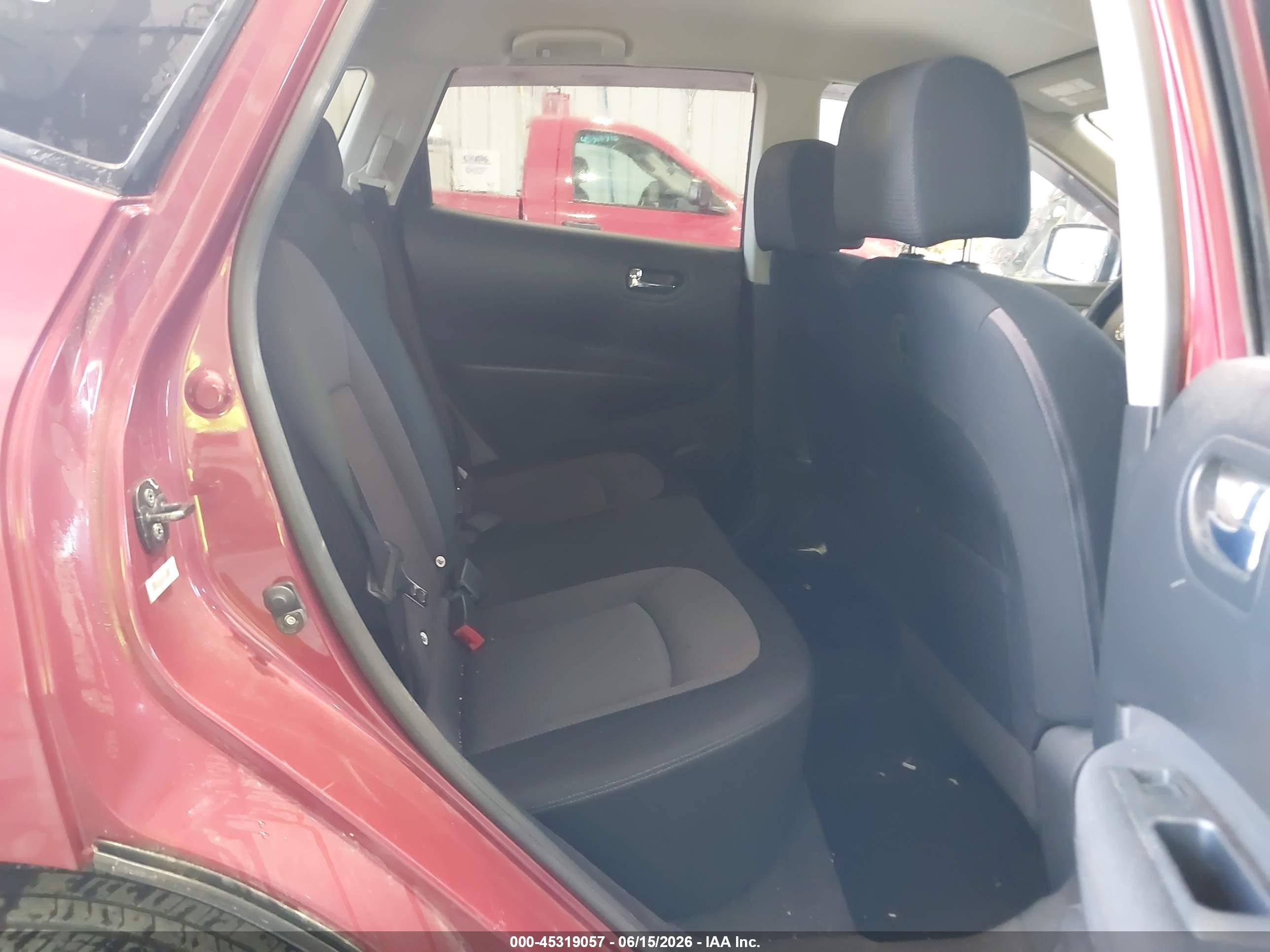 2008 Nissan Rogue Sl Red vin: JN8AS58T08W014200