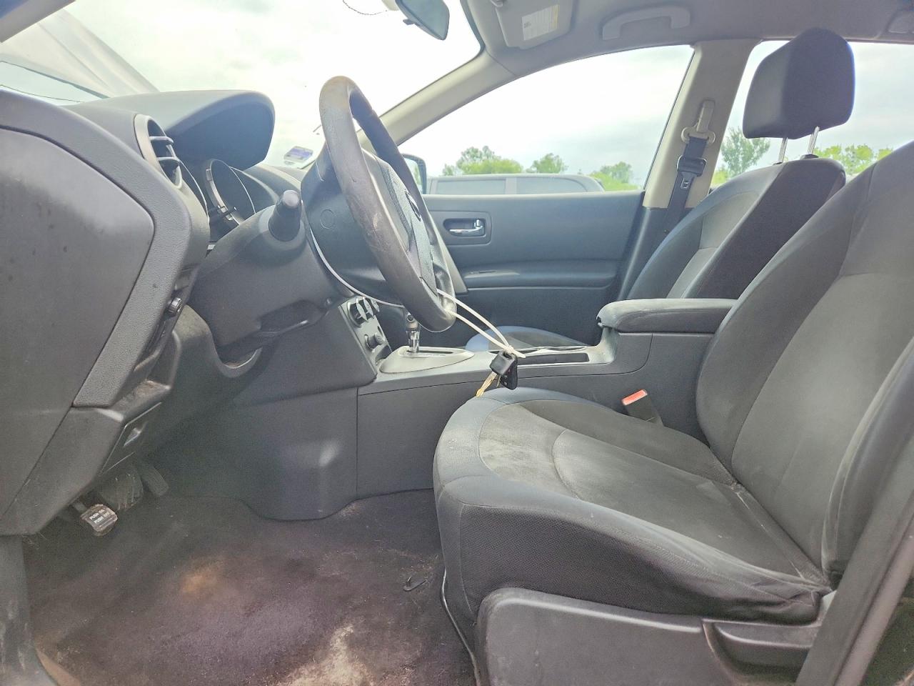 2009 Nissan Rogue S Black vin: JN8AS58T09W040801