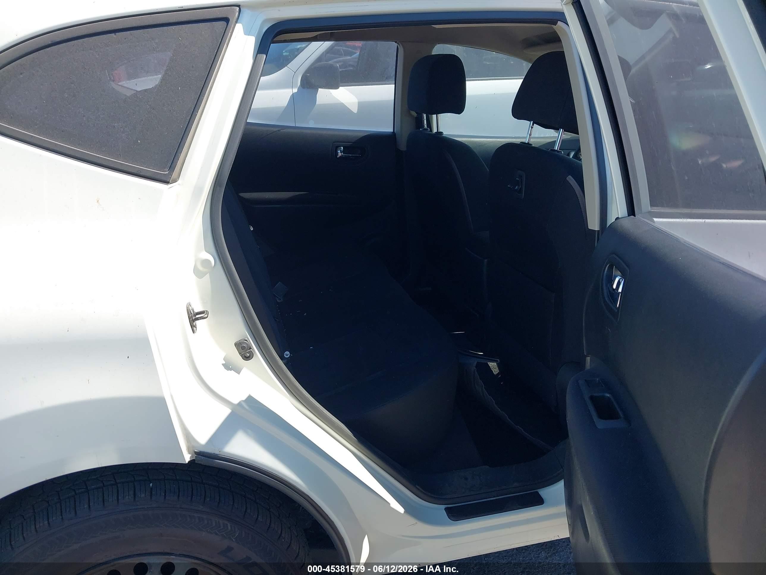 2009 Nissan Rogue S Белый vin: JN8AS58T09W044380