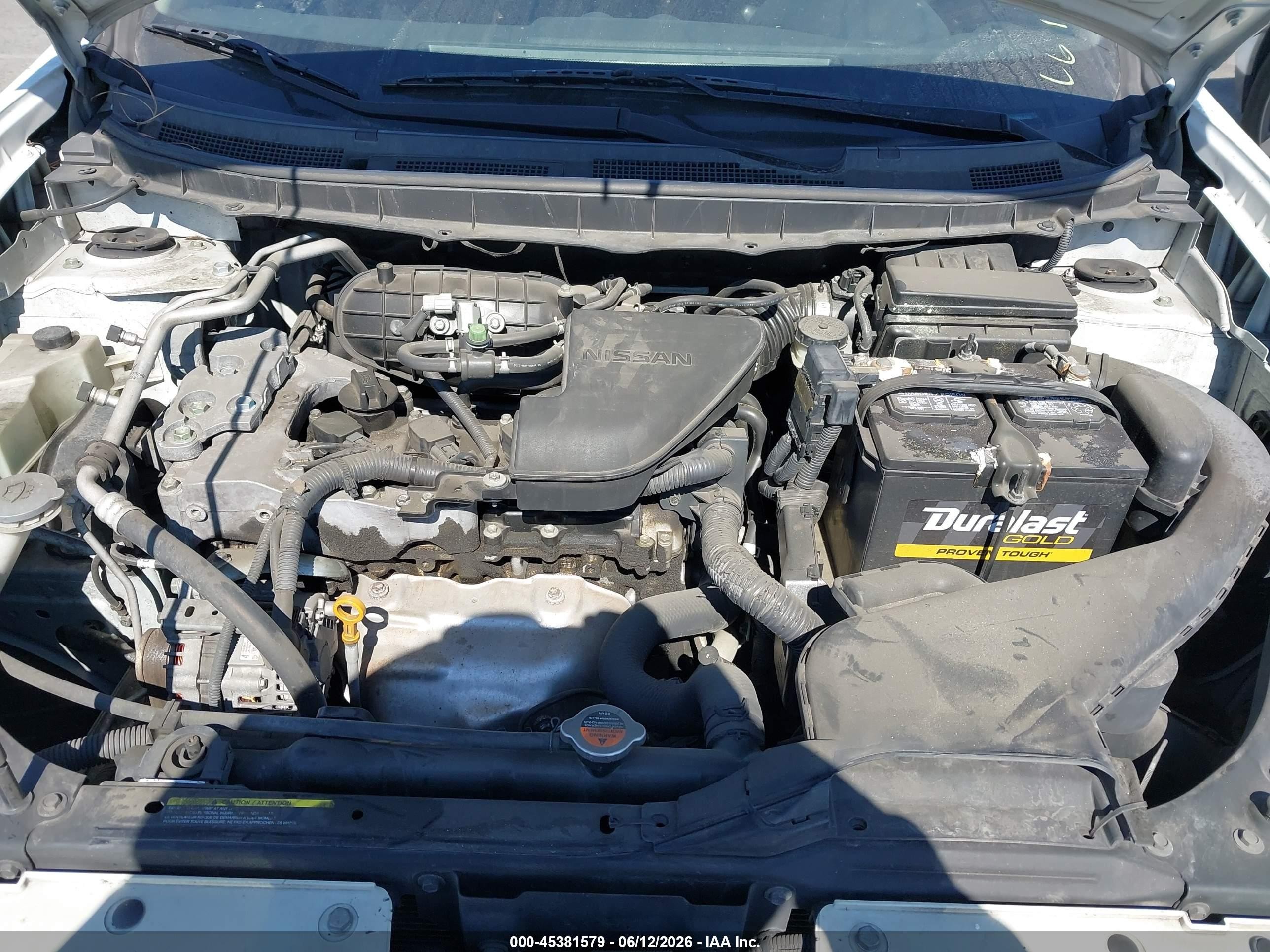 2009 Nissan Rogue S Белый vin: JN8AS58T09W044380