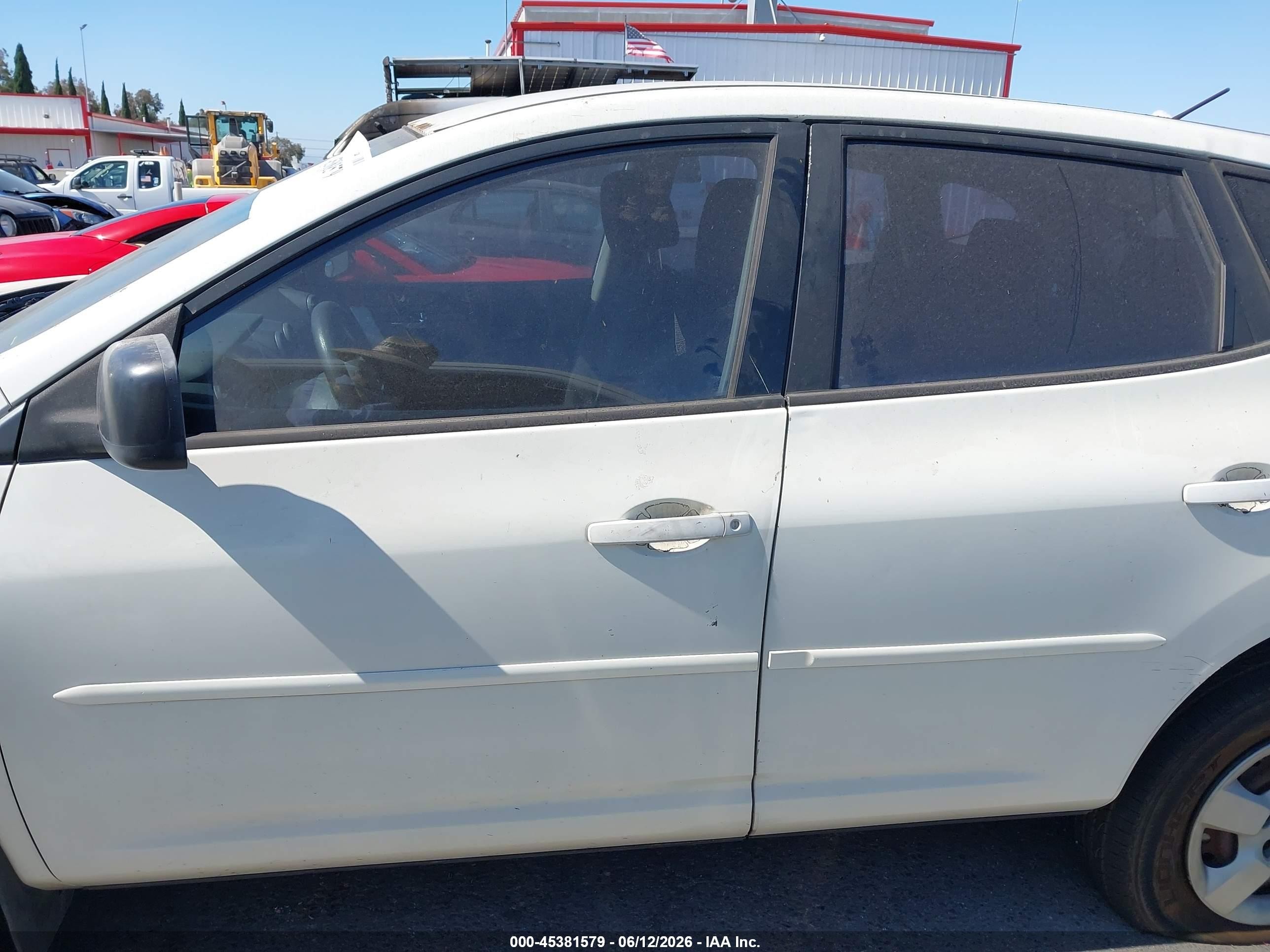 2009 Nissan Rogue S Белый vin: JN8AS58T09W044380