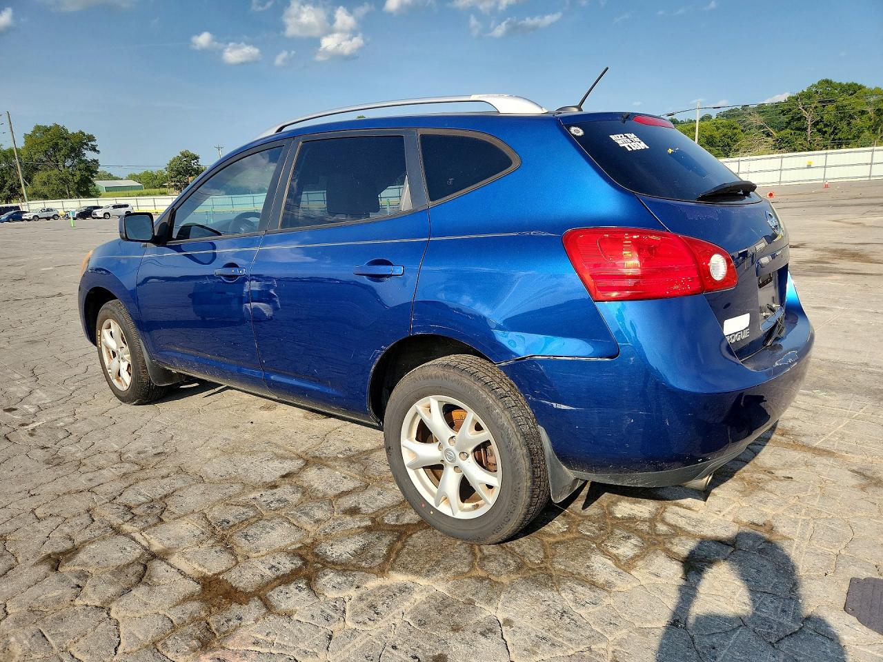 2009 Nissan Rogue S Blue vin: JN8AS58T09W045299