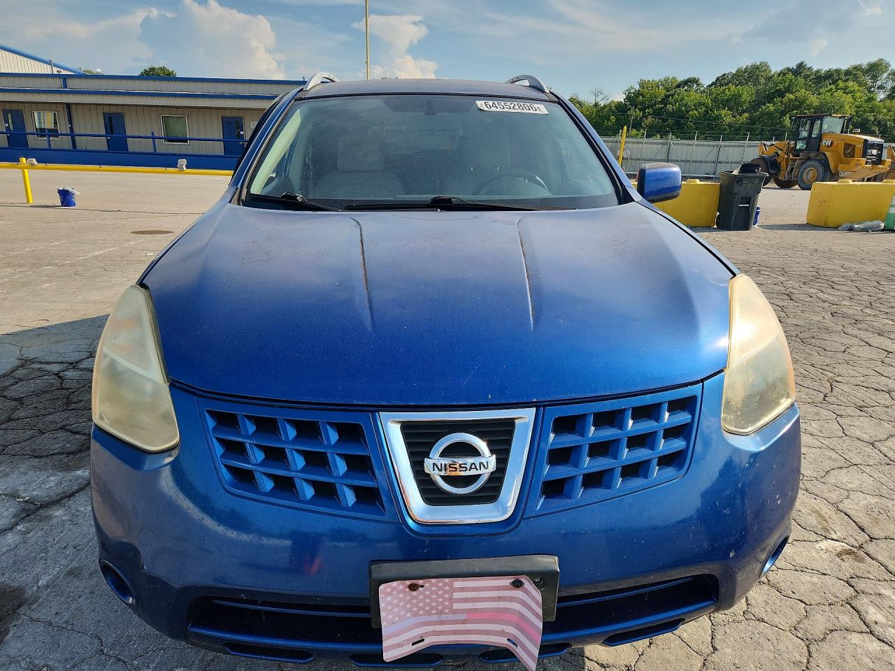 2009 Nissan Rogue S Blue vin: JN8AS58T09W045299
