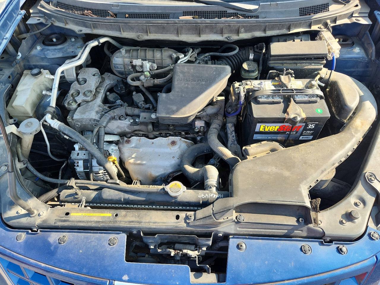 2009 Nissan Rogue S Blue vin: JN8AS58T09W045299