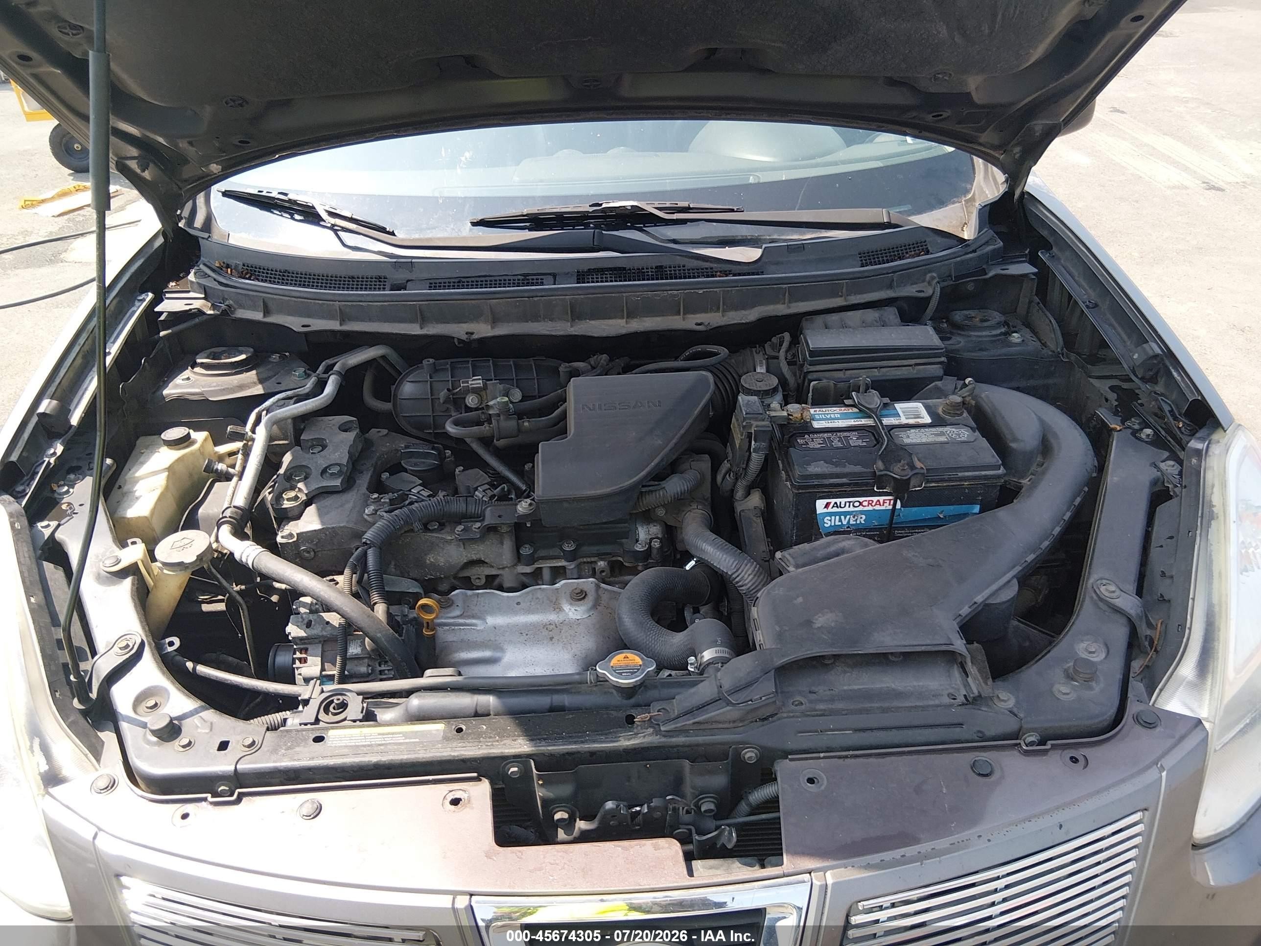 2009 Nissan Rogue Sl Gray vin: JN8AS58T09W048137