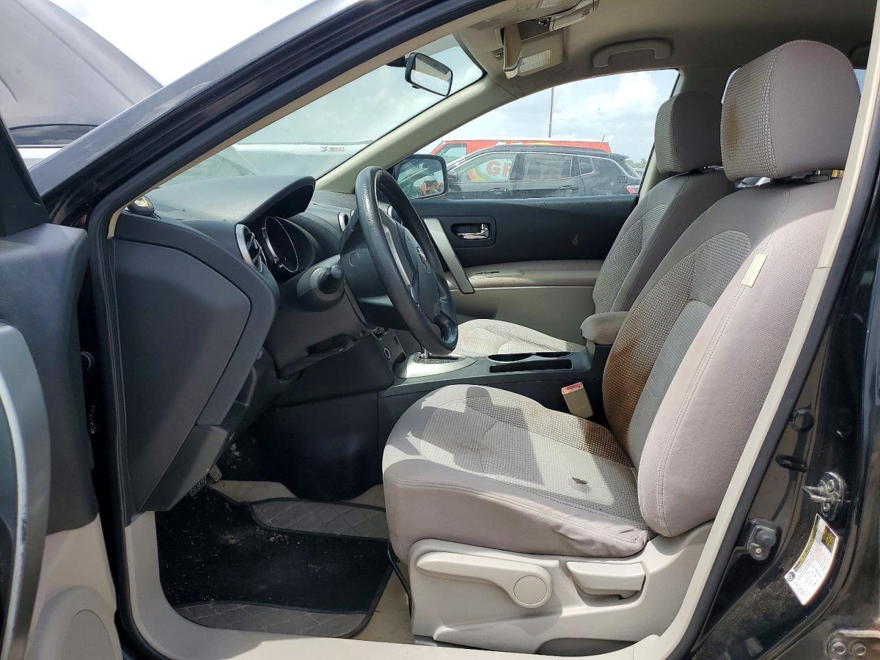 2009 Nissan Rogue S Black vin: JN8AS58T09W049451