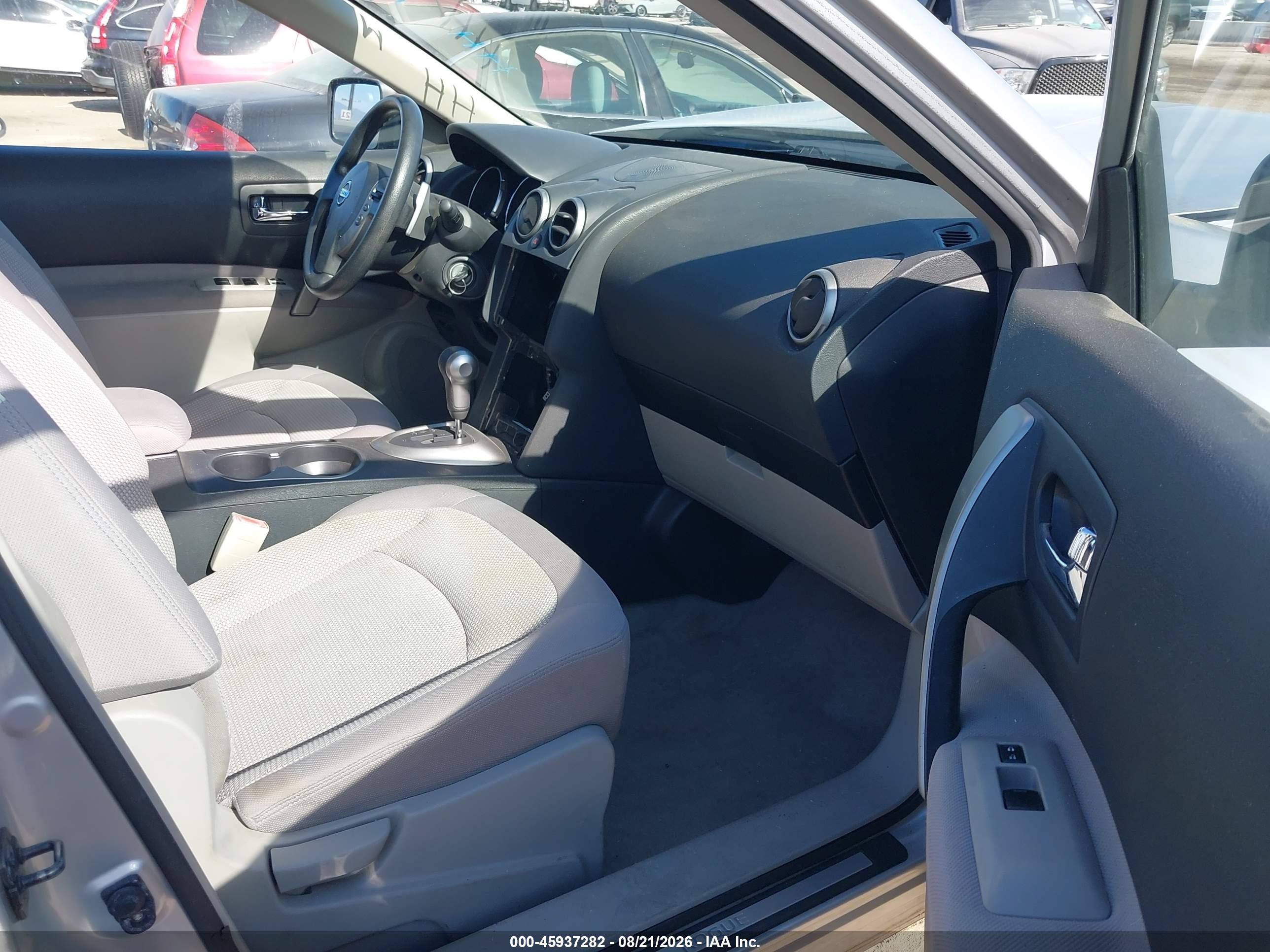 2008 Nissan Rogue Sl Gray vin: JN8AS58T18W002279