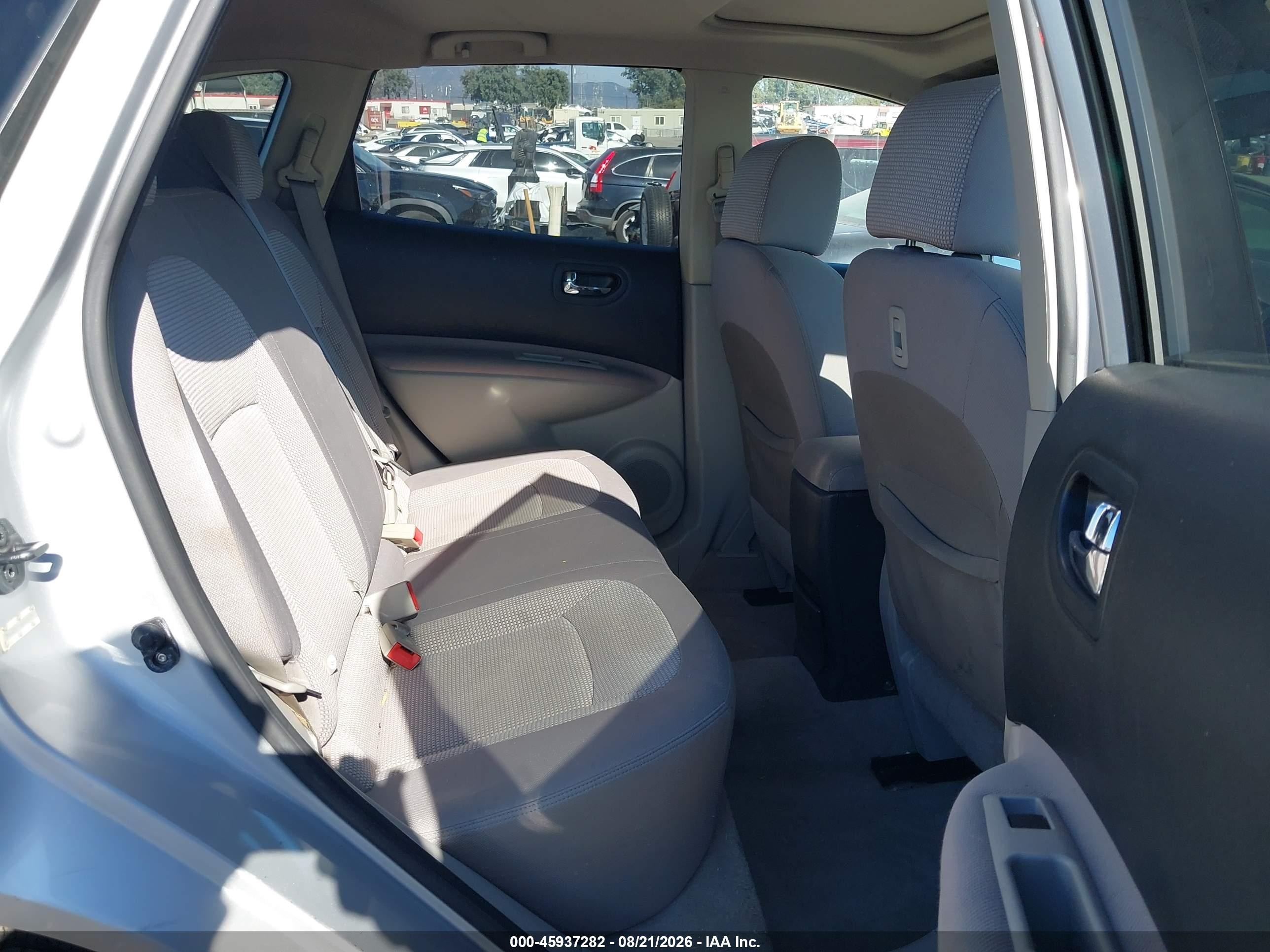 2008 Nissan Rogue Sl Gray vin: JN8AS58T18W002279