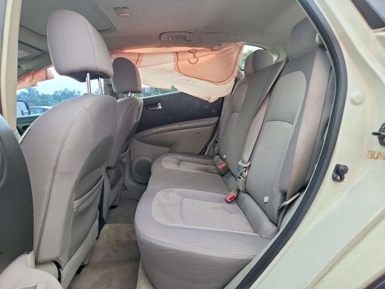 2008 Nissan Rogue S White vin: JN8AS58T18W003111
