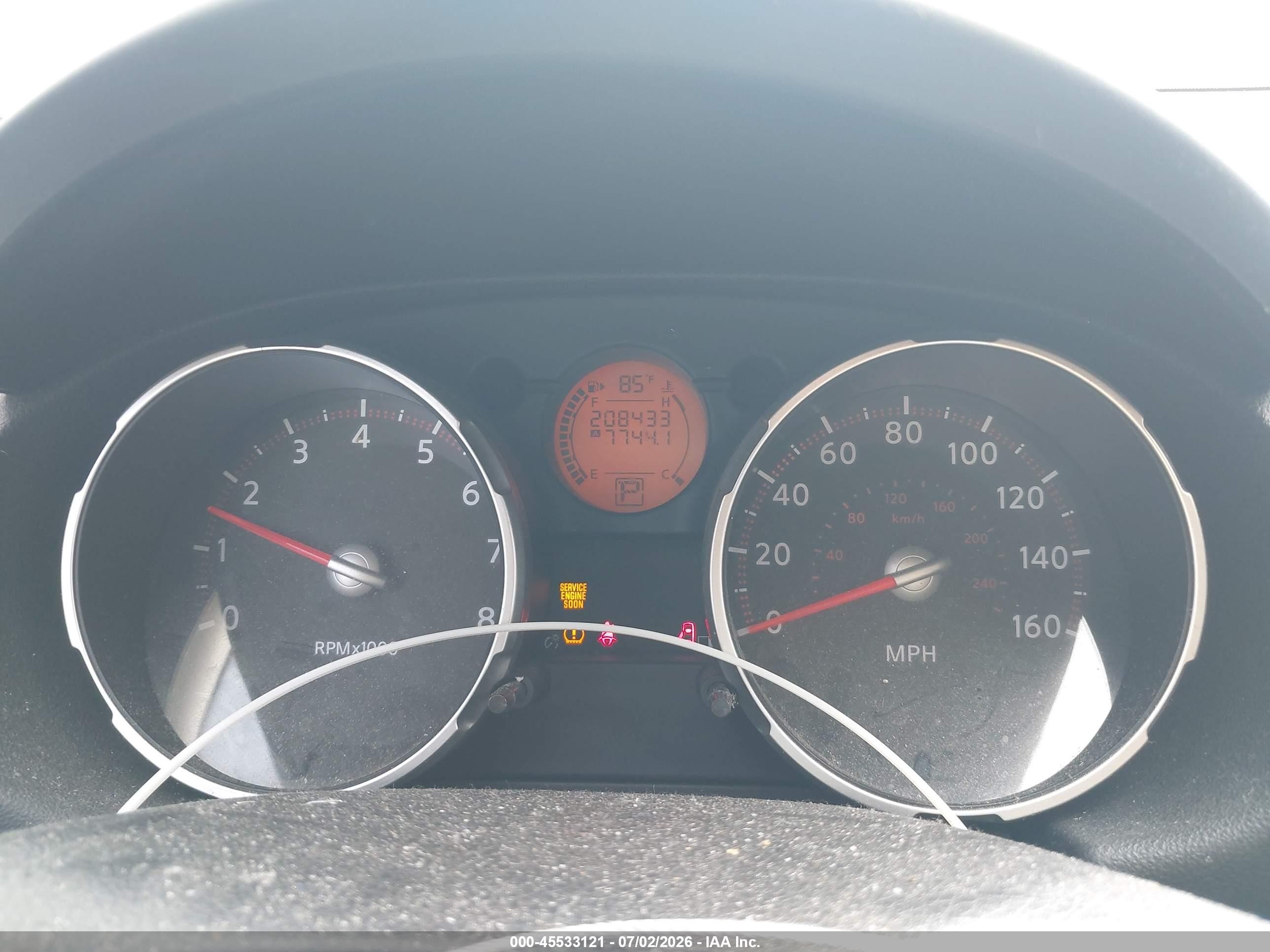2008 Nissan Rogue Sl Gray vin: JN8AS58T18W003240