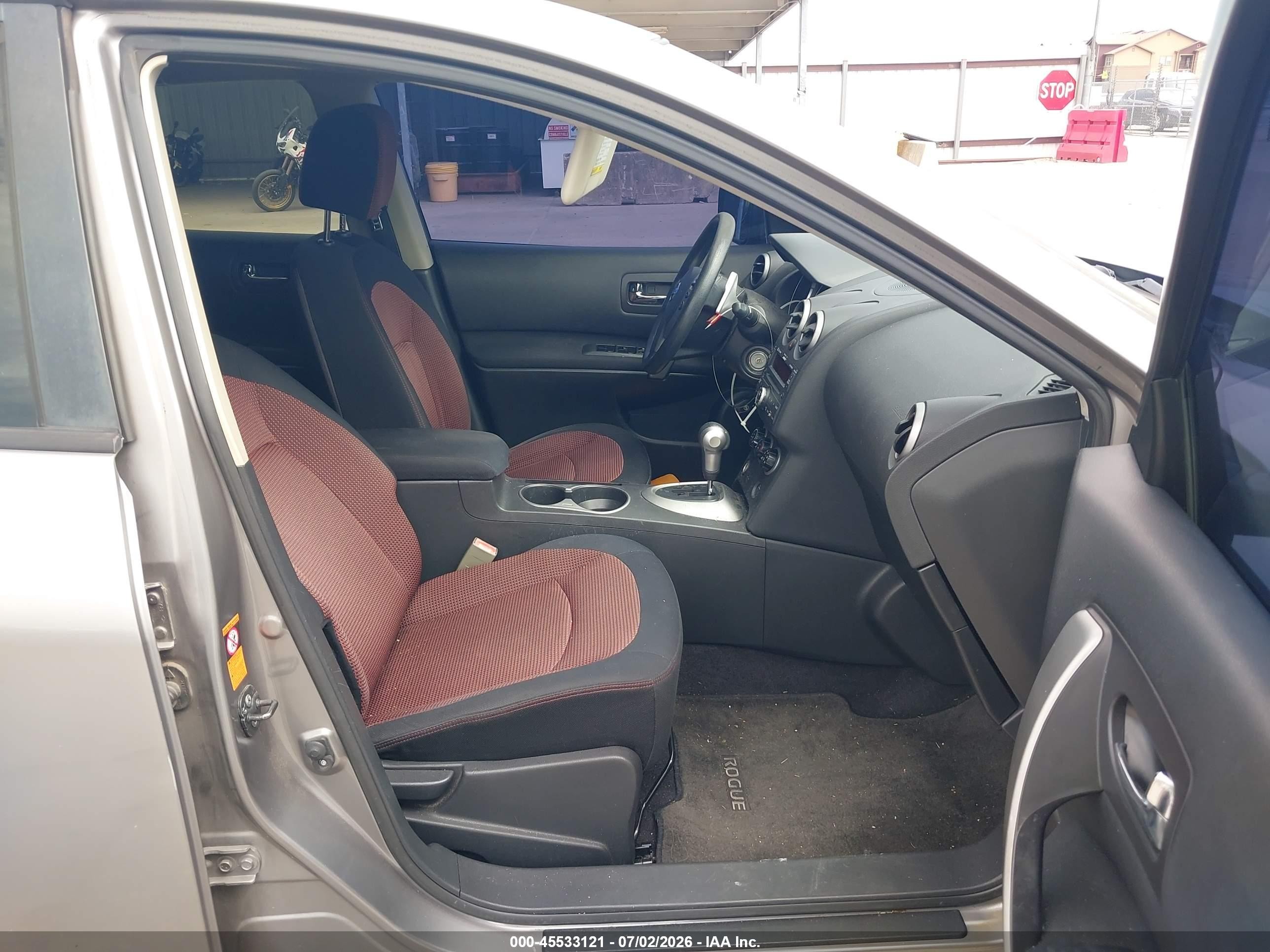 2008 Nissan Rogue Sl Gray vin: JN8AS58T18W003240