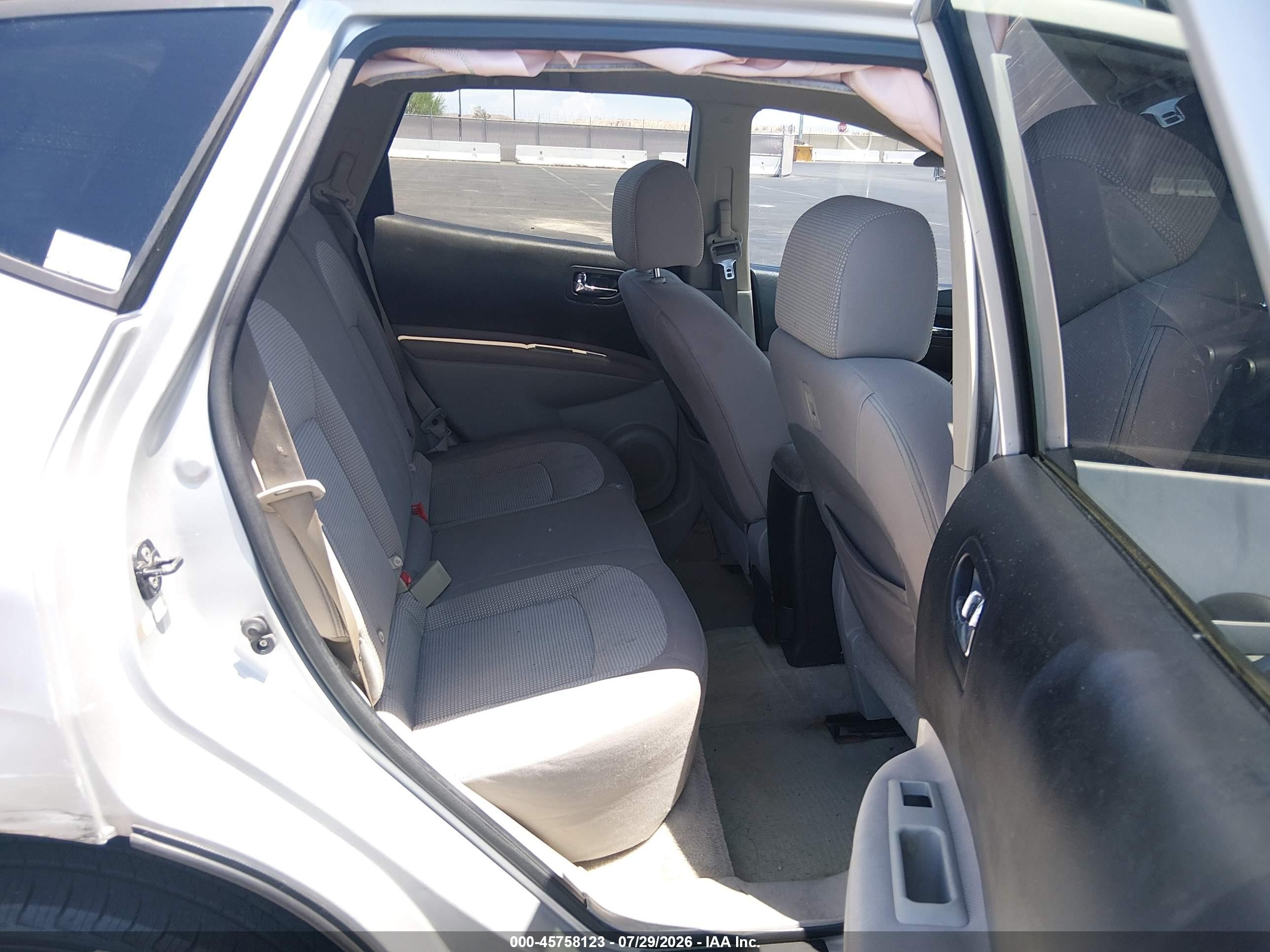 2008 Nissan Rogue Sl White vin: JN8AS58T18W008468